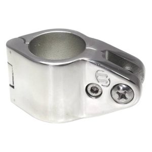Brida de Abrir Para Tubo Capota INOX | Acessórios Náuticos, Acessórios para Capotas | Automóvel, Náutica | A CarStuff - Tudo para Estofos e Estofadores é lider nacional no fornecimento de peles, tecidos, napas, lonas, capotas, alcatifas, ferramentas e tudo para estofos em automóveis, clássicos, náutica, ferroviária, aeronáutica e decoração.