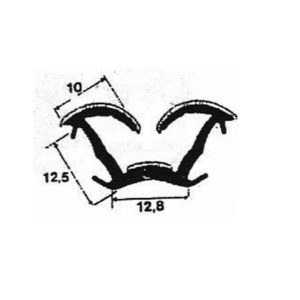 Calha de Vidro 6037 | Calhas de Vidro | Automóveis Clássicos, Automóvel, Ferroviária | Fiat | A CarStuff - Tudo para Estofos e Estofadores é lider nacional no fornecimento de peles, tecidos, napas, lonas, capotas, alcatifas, ferramentas e tudo para estofos em automóveis, clássicos, náutica, ferroviária, aeronáutica e decoração.