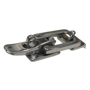 Fecho Capota Lateral INOX 1503 | Fechos / Cursores | Automóveis Clássicos, Automóvel, Náutica | A CarStuff - Tudo para Estofos e Estofadores é lider nacional no fornecimento de peles, tecidos, napas, lonas, capotas, alcatifas, ferramentas e tudo para estofos em automóveis, clássicos, náutica, ferroviária, aeronáutica e decoração.