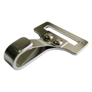 Gancho Correia INOX | Acessórios Náuticos | Náutica | A CarStuff - Tudo para Estofos e Estofadores é lider nacional no fornecimento de peles, tecidos, napas, lonas, capotas, alcatifas, ferramentas e tudo para estofos em automóveis, clássicos, náutica, ferroviária, aeronáutica e decoração.