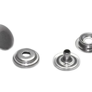 Botão Pressão INOX(4 Peças) | Botões | A CarStuff - Tudo para Estofos e Estofadores é lider nacional no fornecimento de peles, tecidos, napas, lonas, capotas, alcatifas, ferramentas e tudo para estofos em automóveis, clássicos, náutica, ferroviária, aeronáutica e decoração.