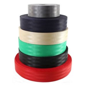 Fita Cinto Segurança 50mm | Cintos de Segurança | Automóvel | A CarStuff - Tudo para Estofos e Estofadores é lider nacional no fornecimento de peles, tecidos, napas, lonas, capotas, alcatifas, ferramentas e tudo para estofos em automóveis, clássicos, náutica, ferroviária, aeronáutica e decoração.