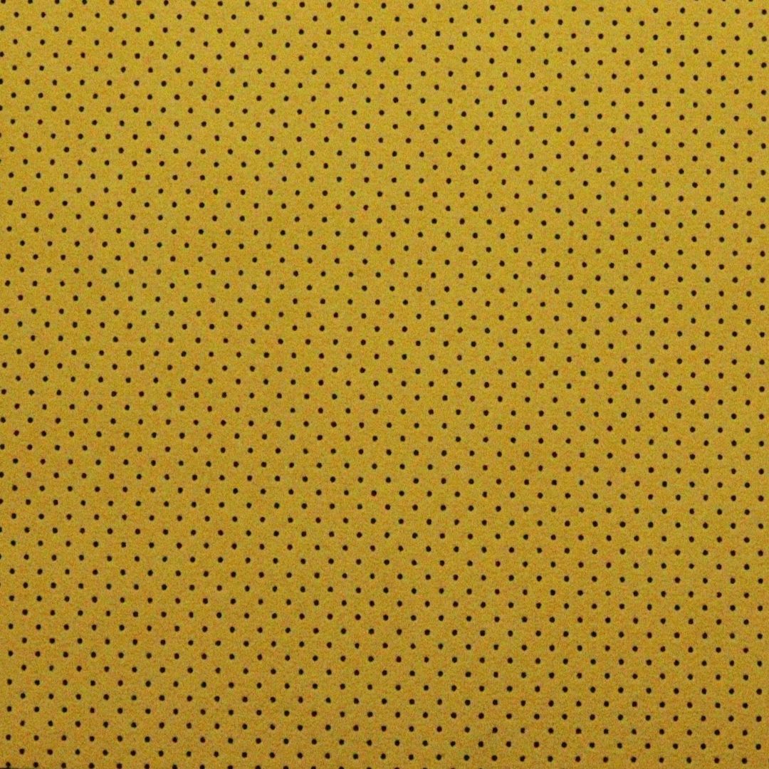 Tecido Auto 00512 - Alcantara Amarela Perf.