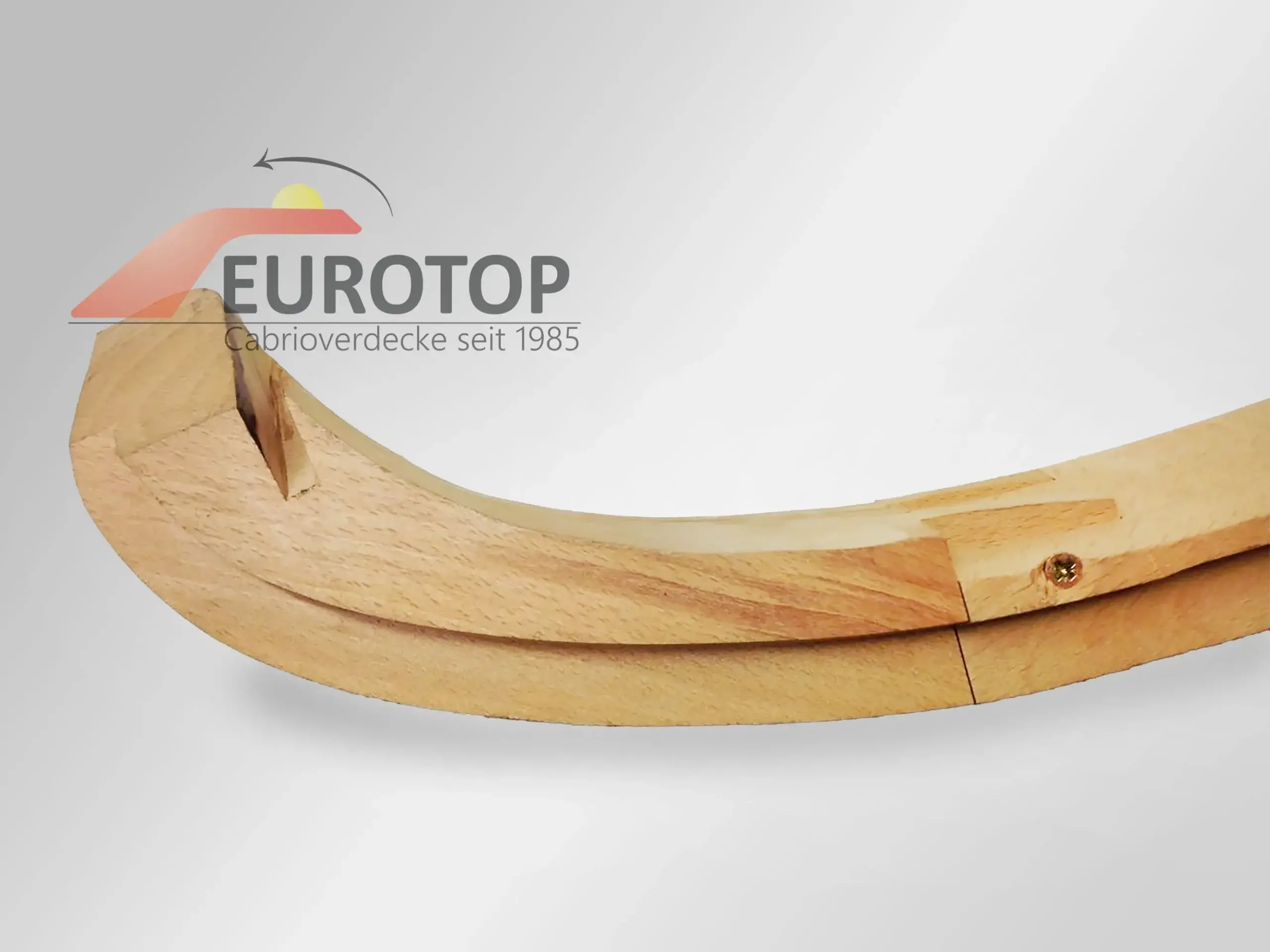Arco dianteiro para Porsche 356 Cabriolet ano 58-65 - Vista 3