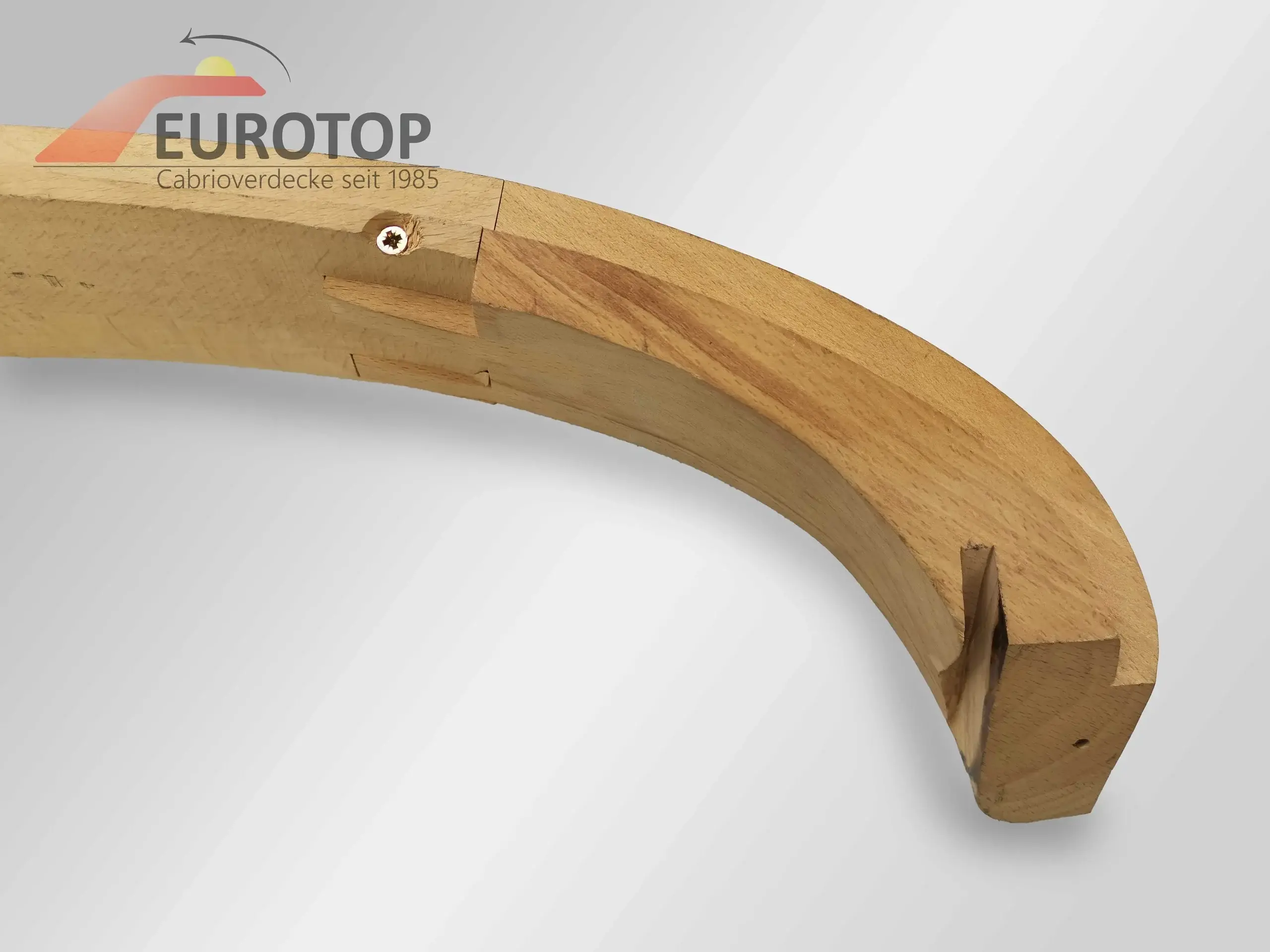 Arco dianteiro para Porsche 356 Cabriolet ano 58-65 - Vista 8