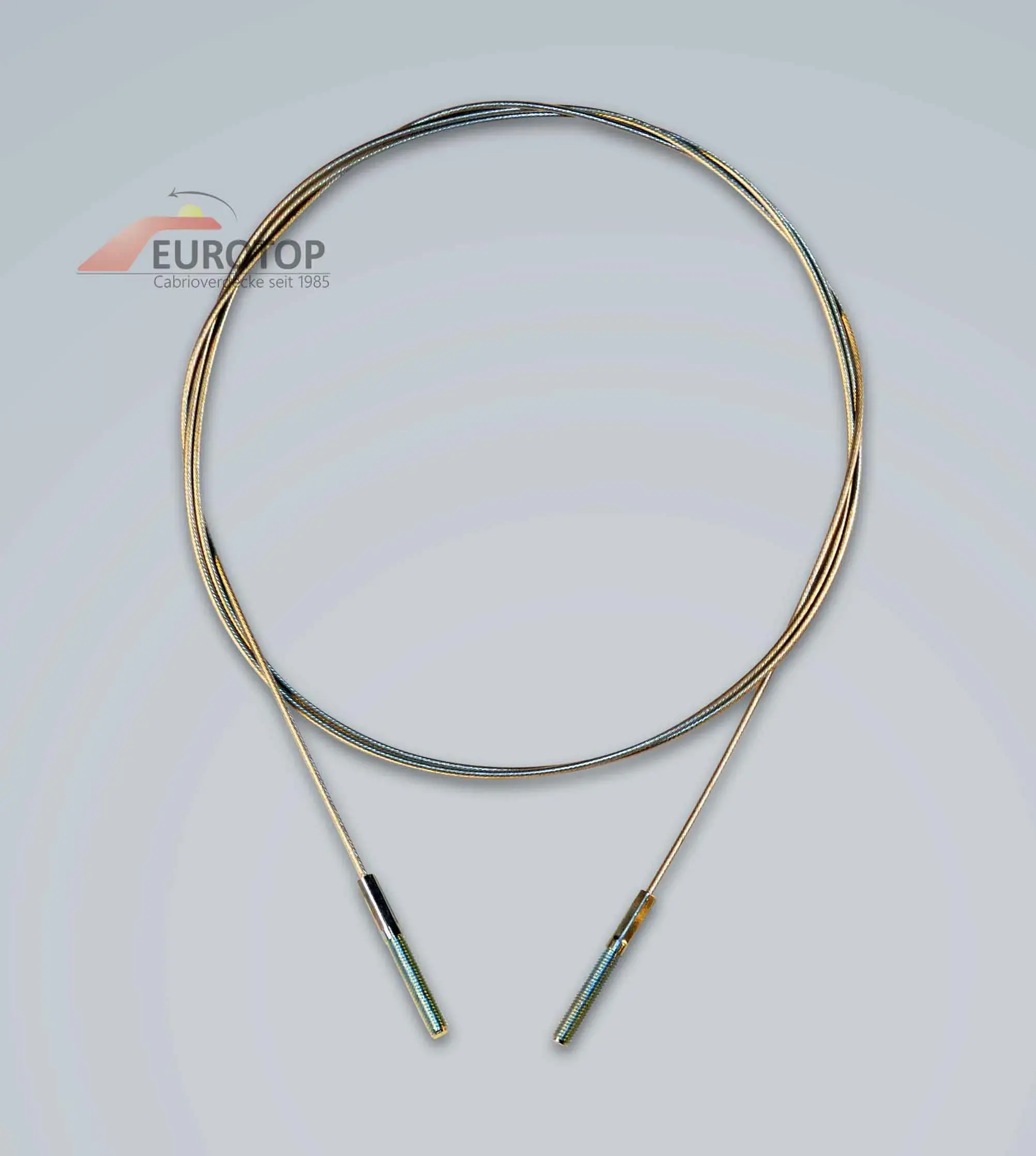 Cabo de tensão traseiro para VW Beetle 1500, 1302, 1303 Cabriolet ano 67-79 - Vista 1