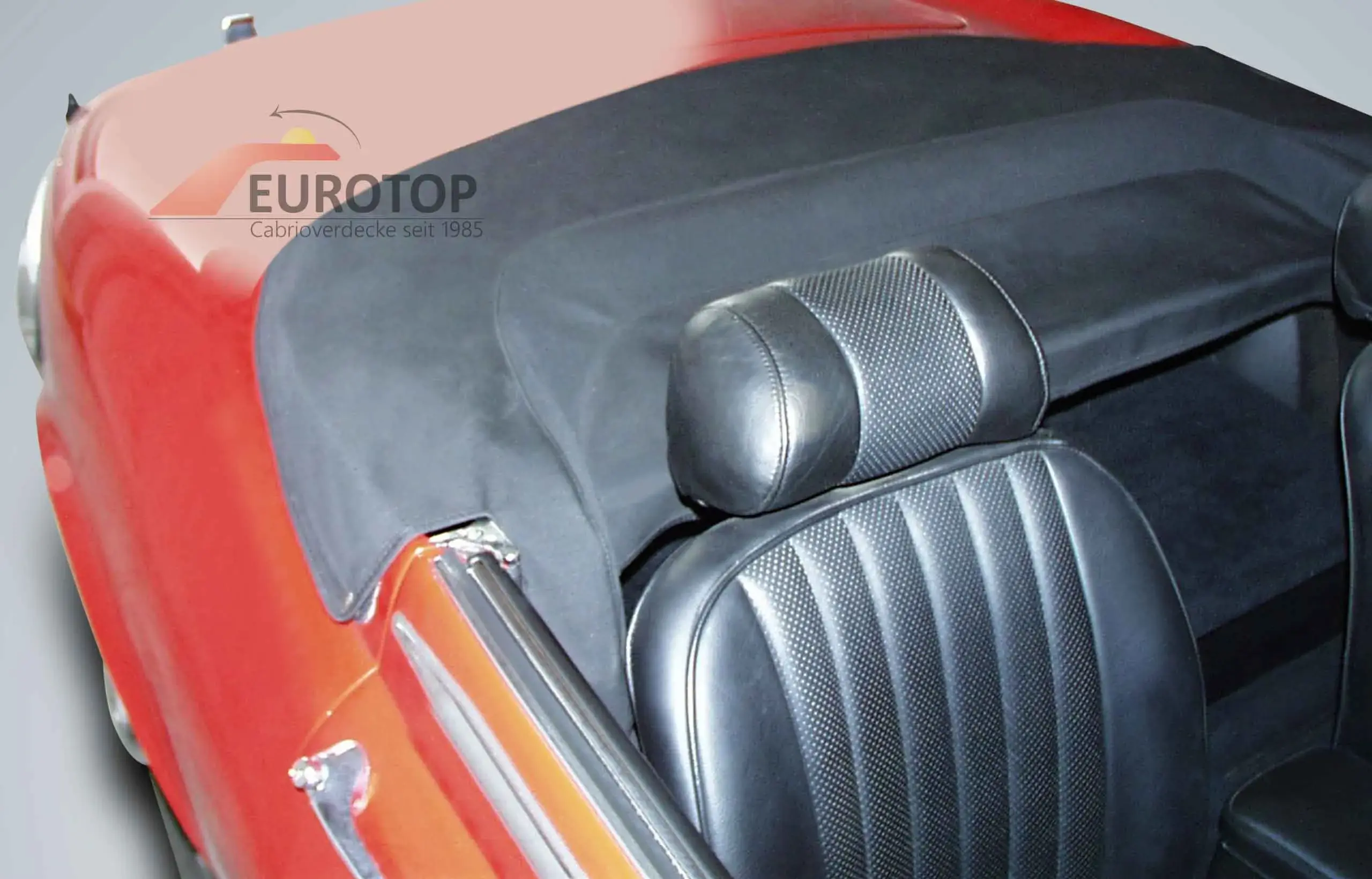 Capa de capota para Jaguar E-Type S3 V12 Cabriolet ano 72-75 - Vista 3