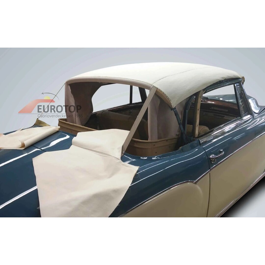 Capa de enchimento sem manta de enchimento para Mercedes 220S, 220SE modelo W128 Ponton Cabriolet ano 56-61