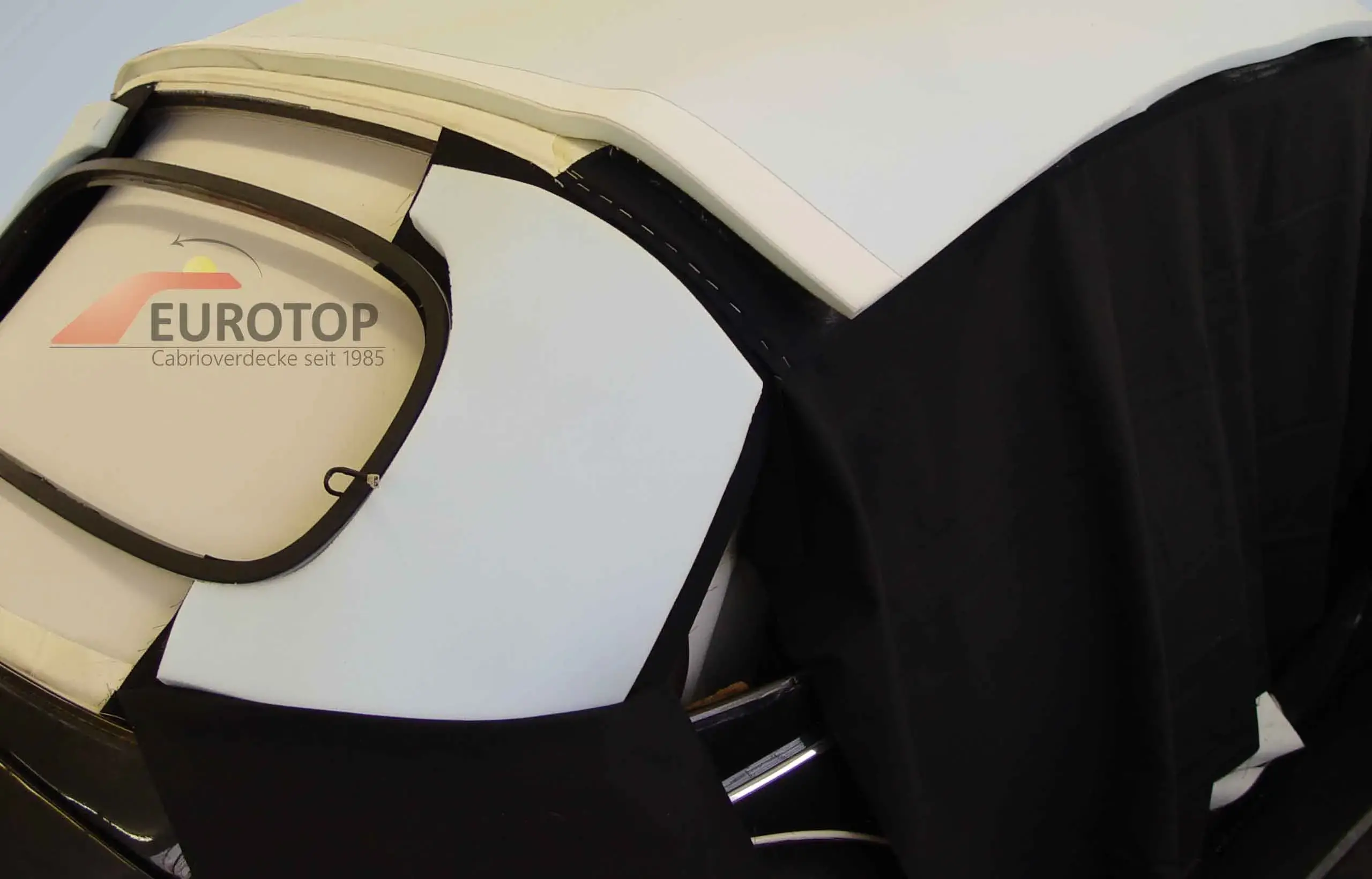 Capa de enchimento sem manta de enchimento para VW Beetle 1500, 1302, 1303 Cabriolet ano 63-79 - Vista 1