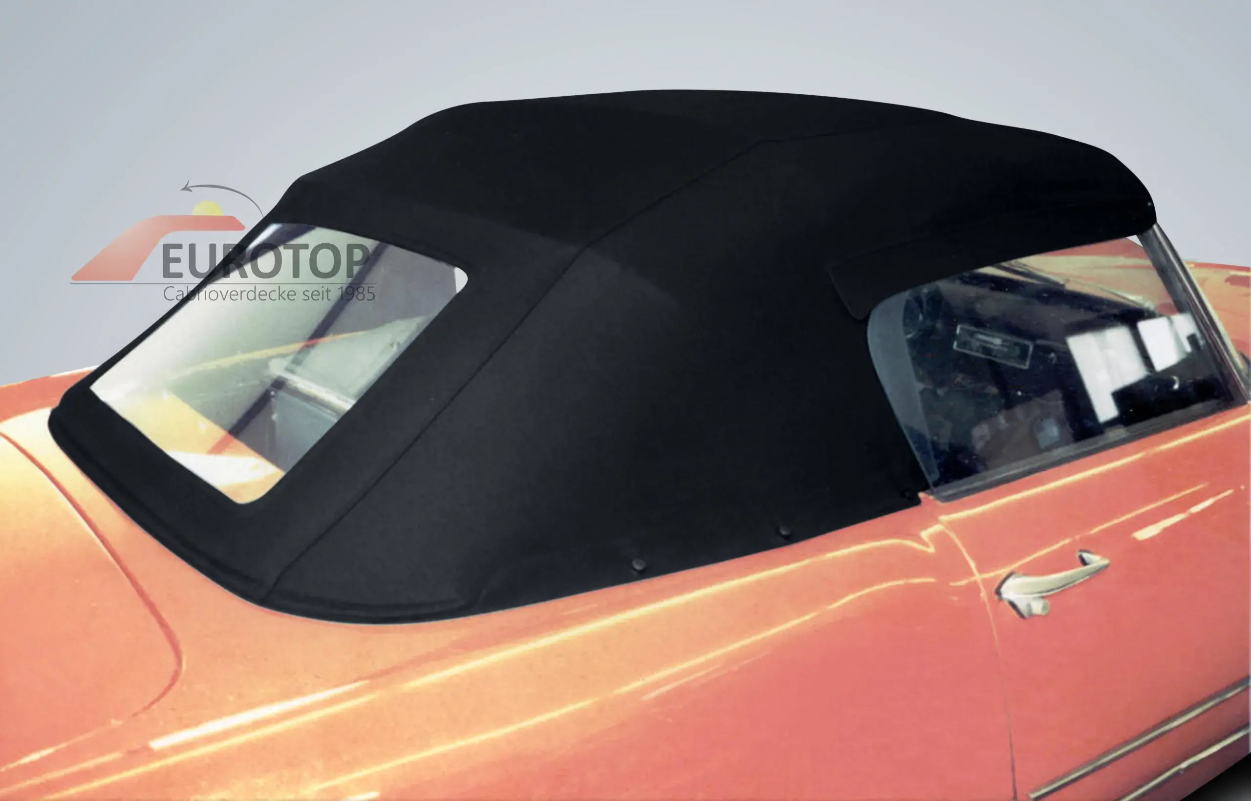 Capota em Mohair para Alfa Romeo Giulietta / 1600 Spider ano 56-66 - Vista 3