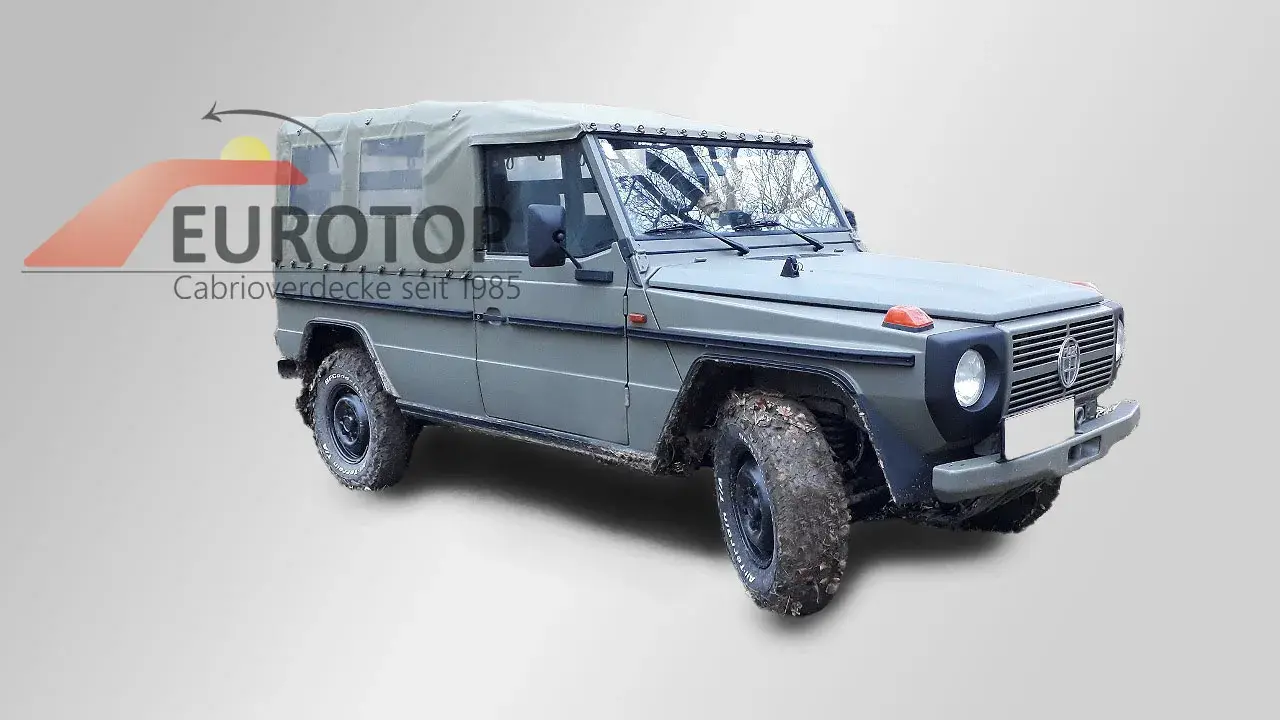 Capota em Mohair Sonnenland para Mercedes Puch 300G Militar Austríaco - Vista 1