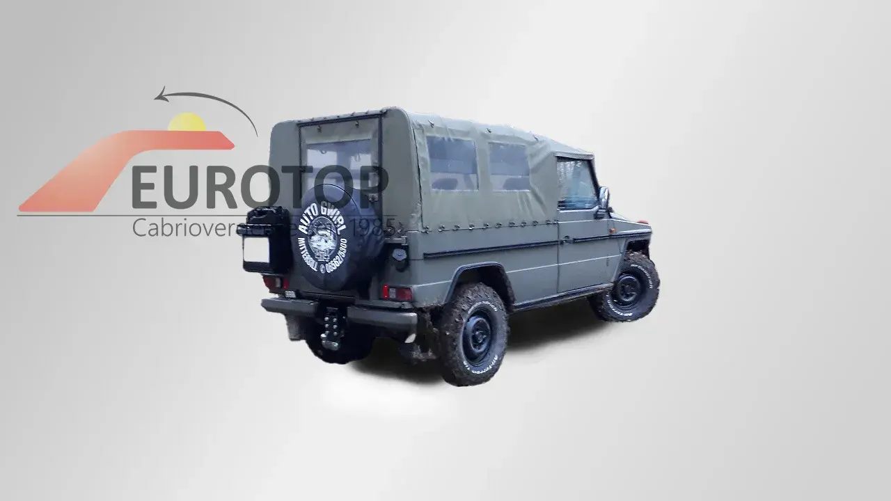 Capota em Mohair Sonnenland para Mercedes Puch 300G Militar Austríaco - Vista 3