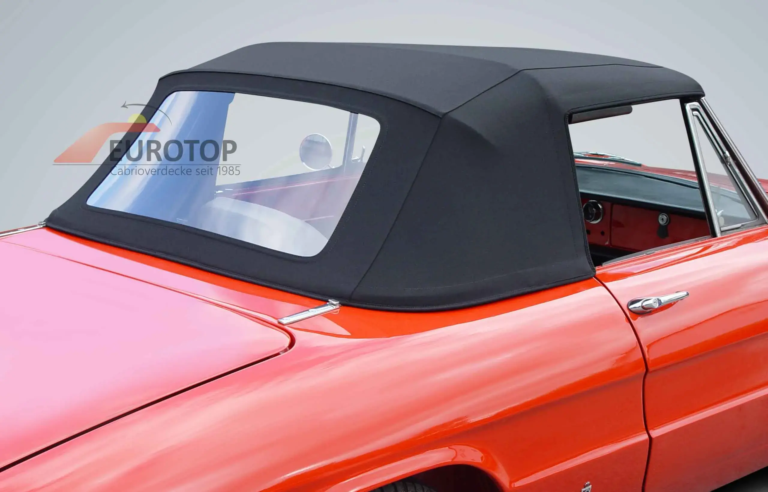 Capota em PVC para Alfa Romeo Duetto Spider Série 1 ano 67-70 - Vista 3