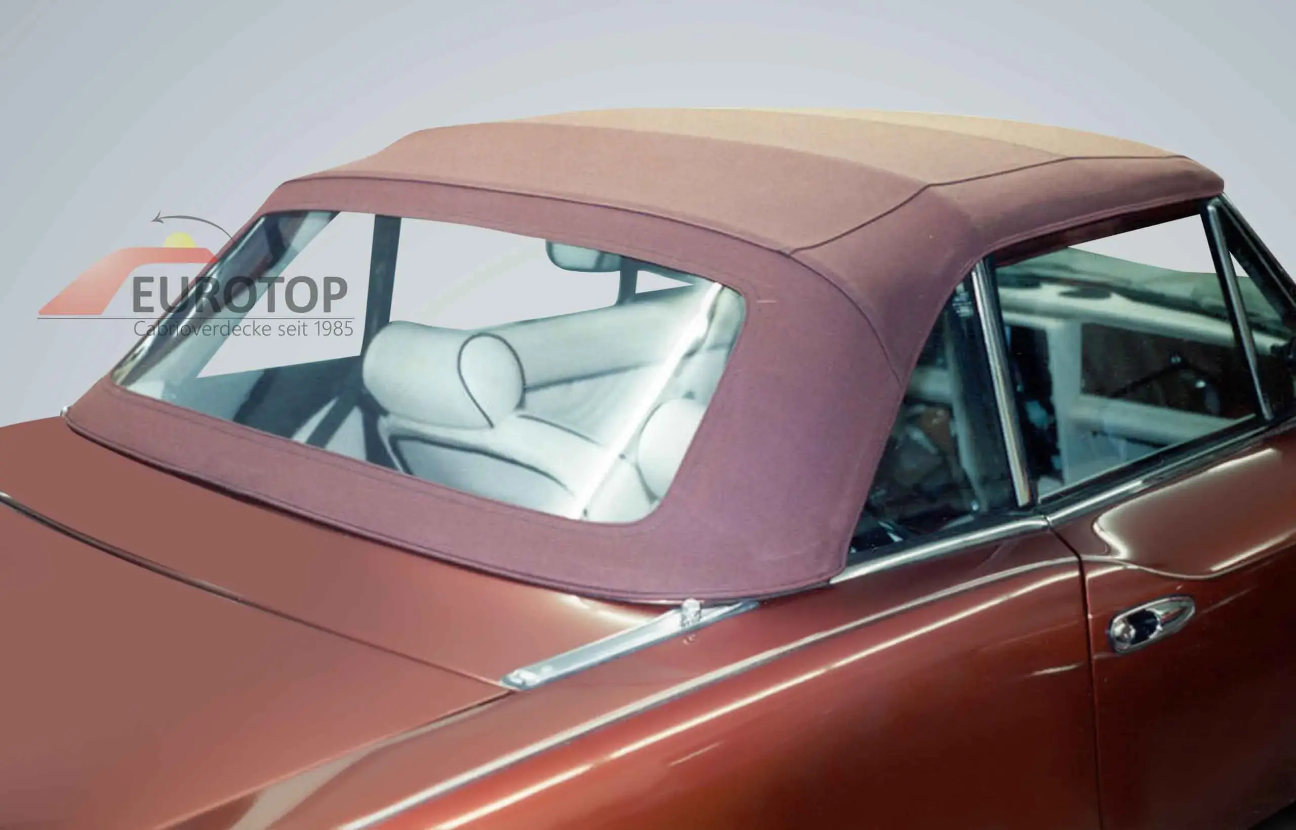 Capota em PVC para Fiat 124 Spider Cabriolet ano 67-85 - Vista 1