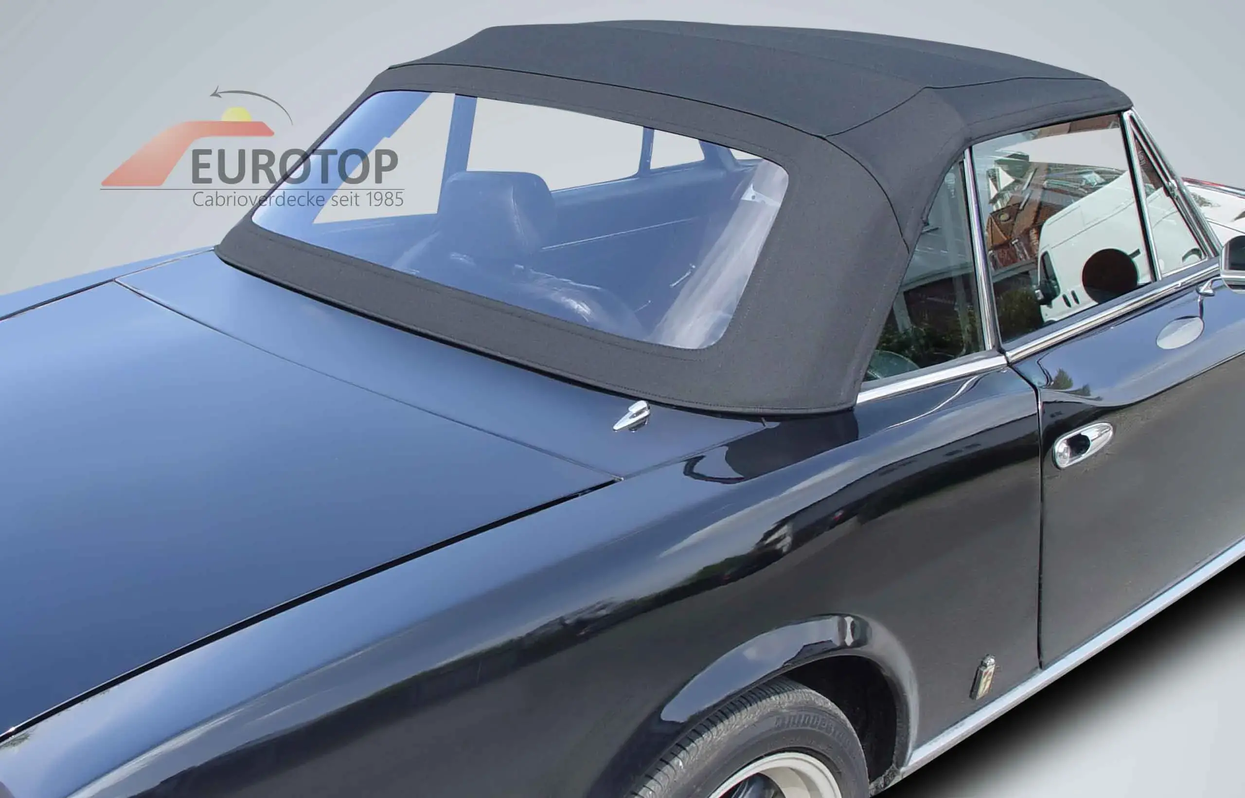Capota em PVC para Fiat 124 Spider Cabriolet ano 67-85 - Vista 2