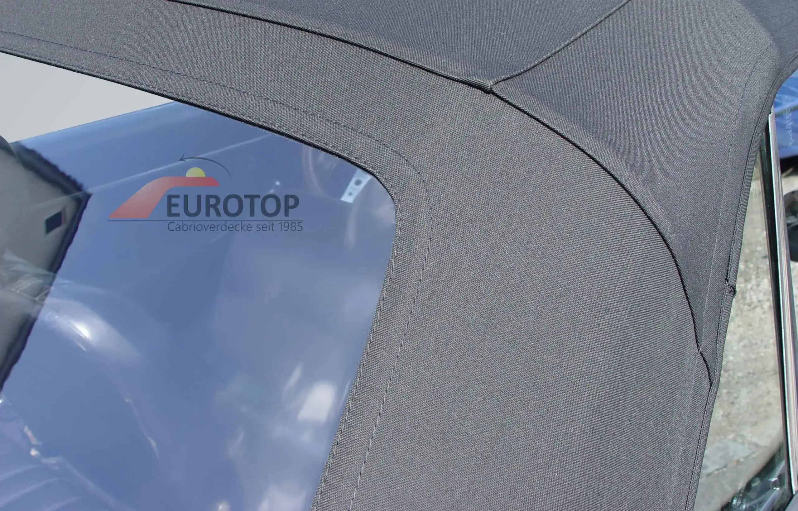 Capota em PVC para Fiat 124 Spider Cabriolet ano 67-85 - Vista 4