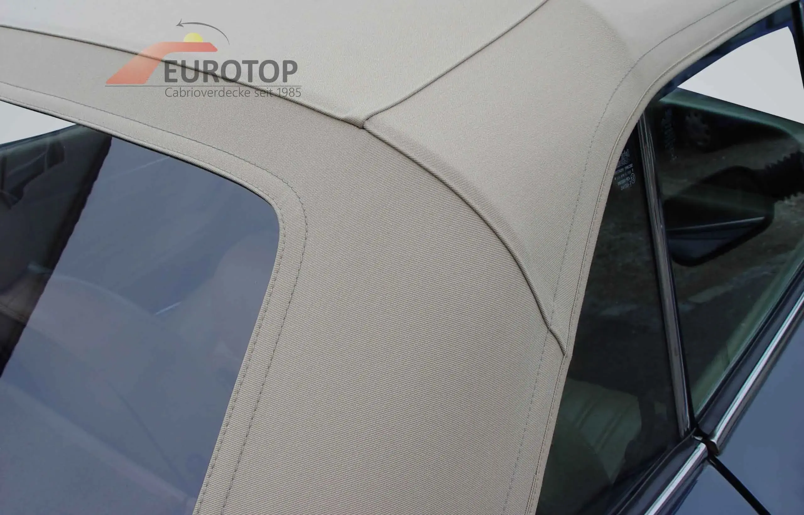 Capota em PVC para Fiat 124 Spider Cabriolet ano 67-85 - Vista 6