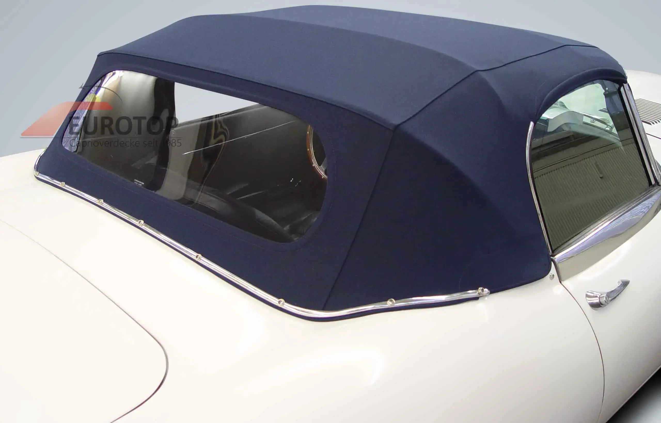 Capota em PVC para Jaguar E-Type S1/S2 Cabriolet ano 61-71 - Vista 2