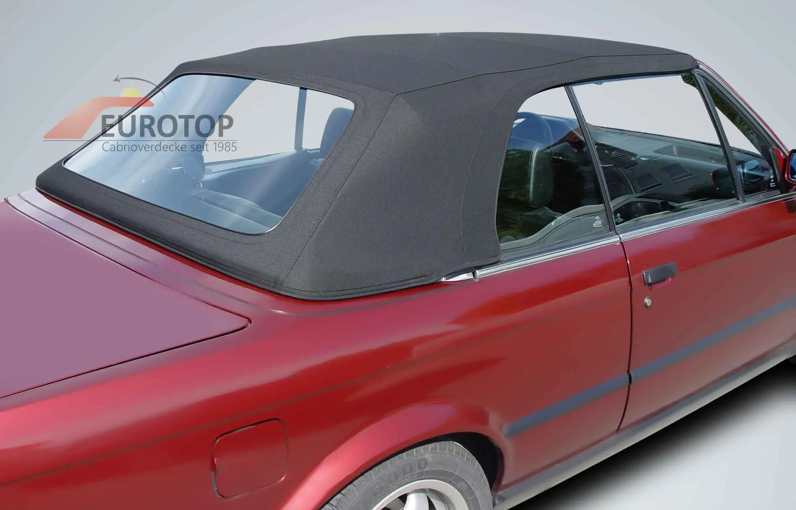 Capota em tecido Sonnenland Mohair para BMW Série 3 E30 Cabriolet ano 87-93 - Vista 1
