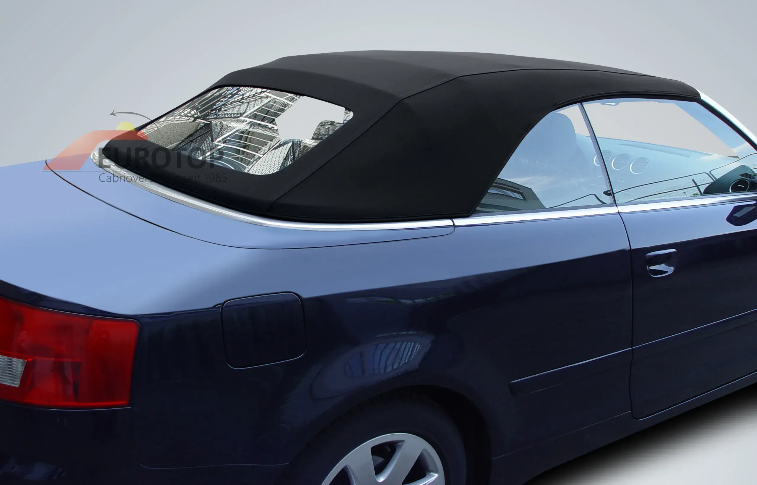 Capota em tecido Sonnenland para Audi A4 / S4 (B6) Cabriolet ano 02-09 - Vista 6