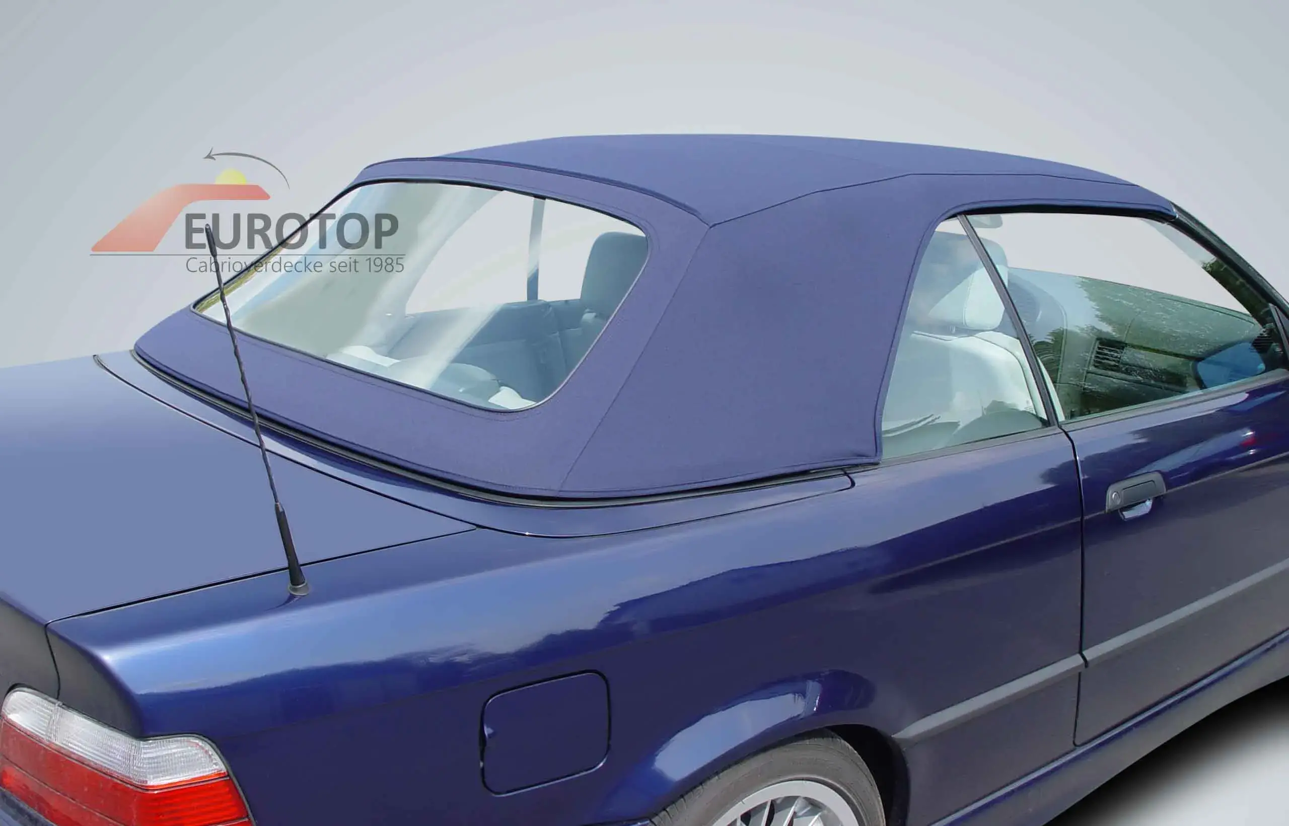 Capota em tecido Sonnenland® para BMW Série 3 E36 Cabriolet ano 93-99 - Vista 1
