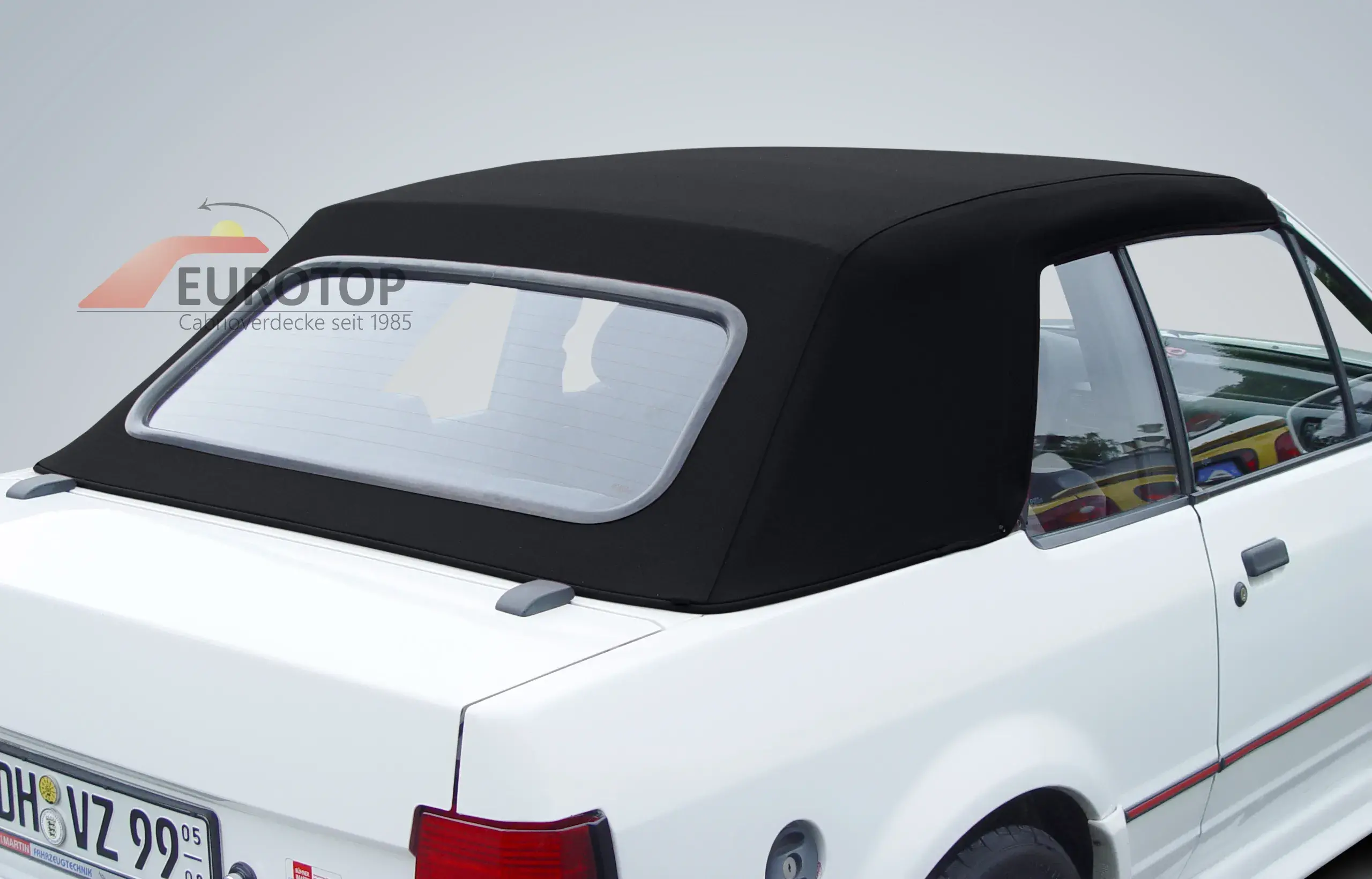 Capota em tecido Sonnenland® para Ford Escort 1 Cabriolet ano 83-91 - Vista 1