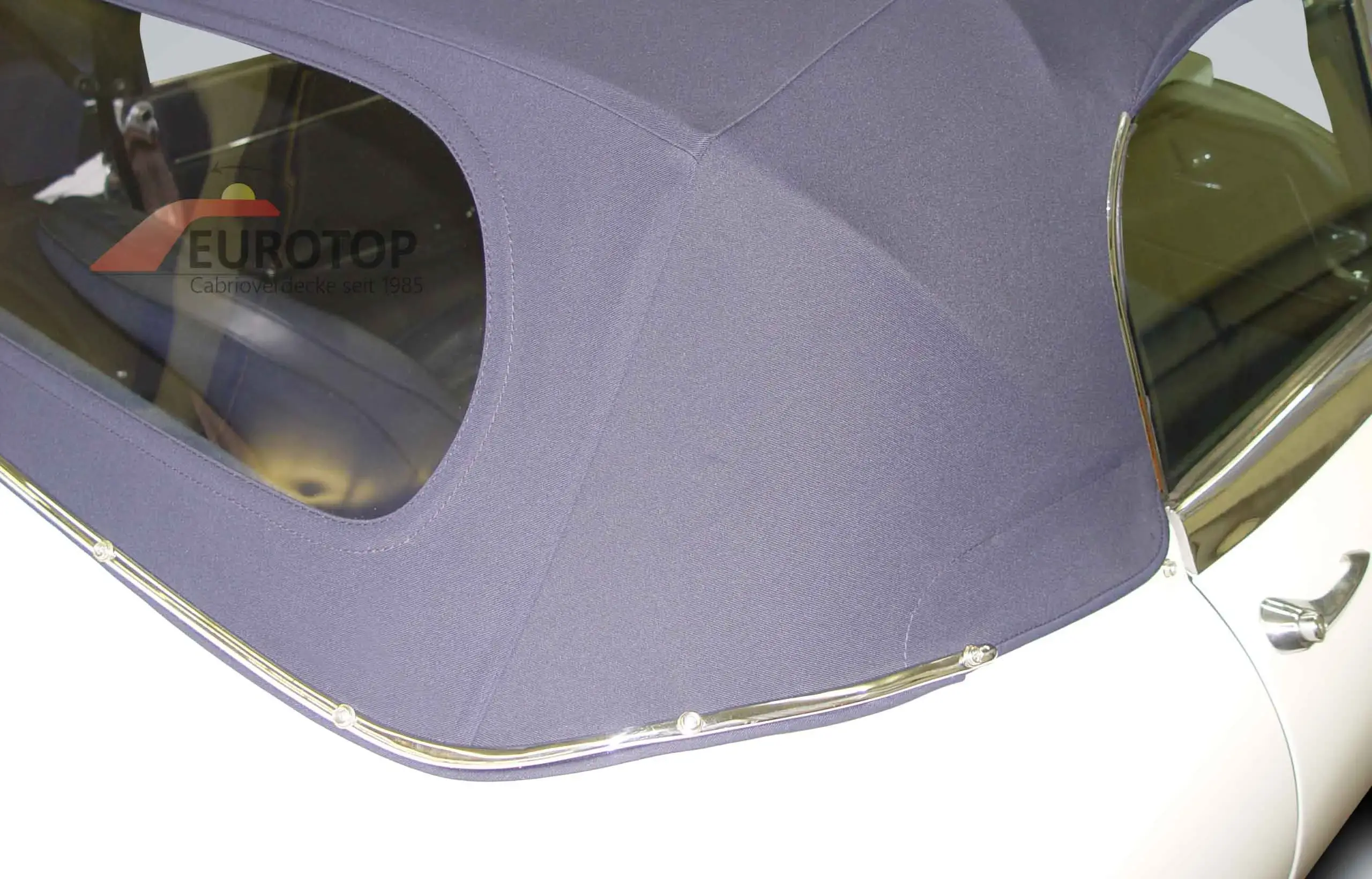 Capota em tecido Sonnenland para Jaguar E-Type S1/S2 Cabriolet ano 61-71 - Vista 3