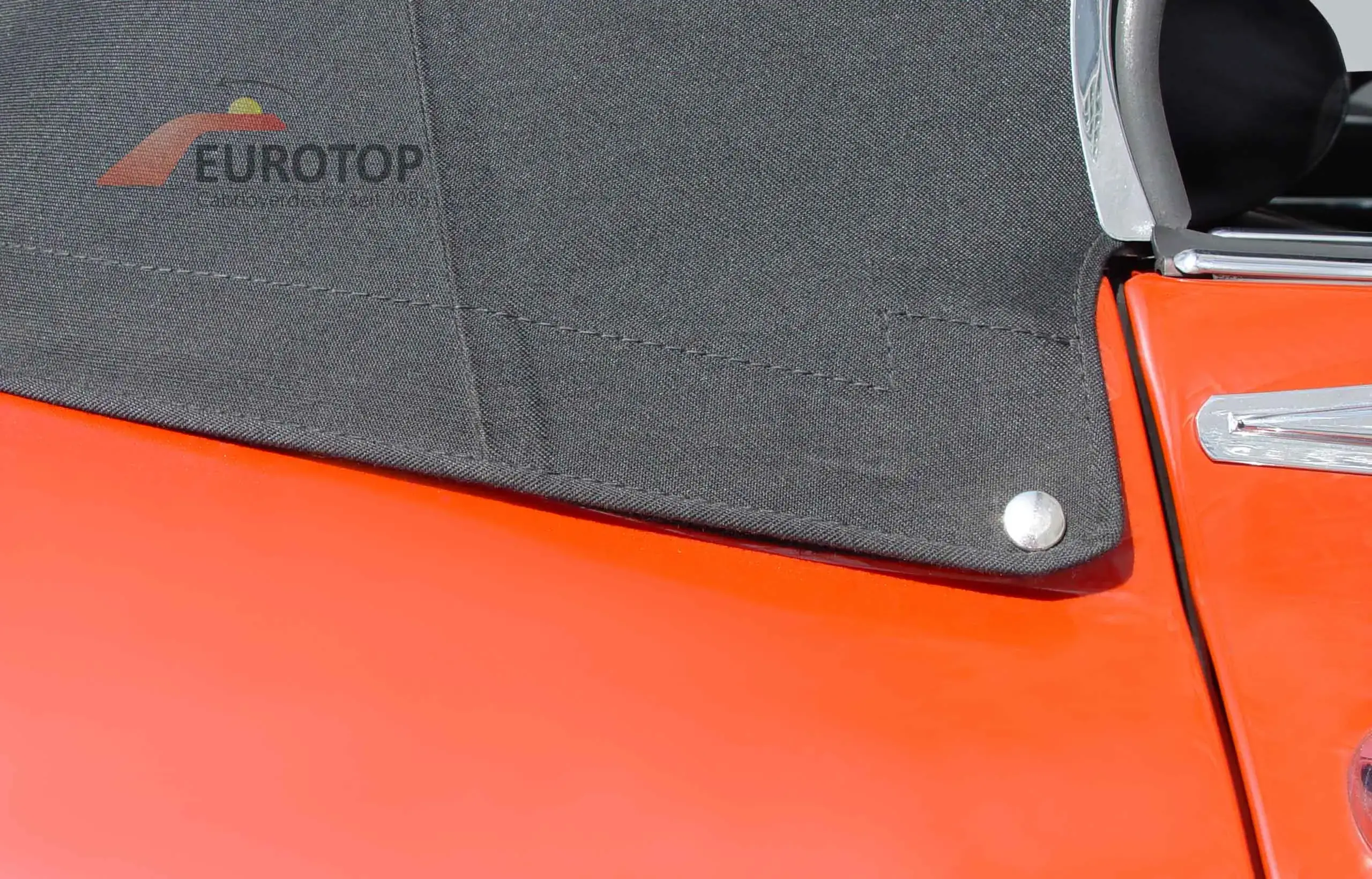 Capota em tecido Sonnenland para Jaguar E-Type S3 V12 Cabriolet ano 72-75 - Vista 3