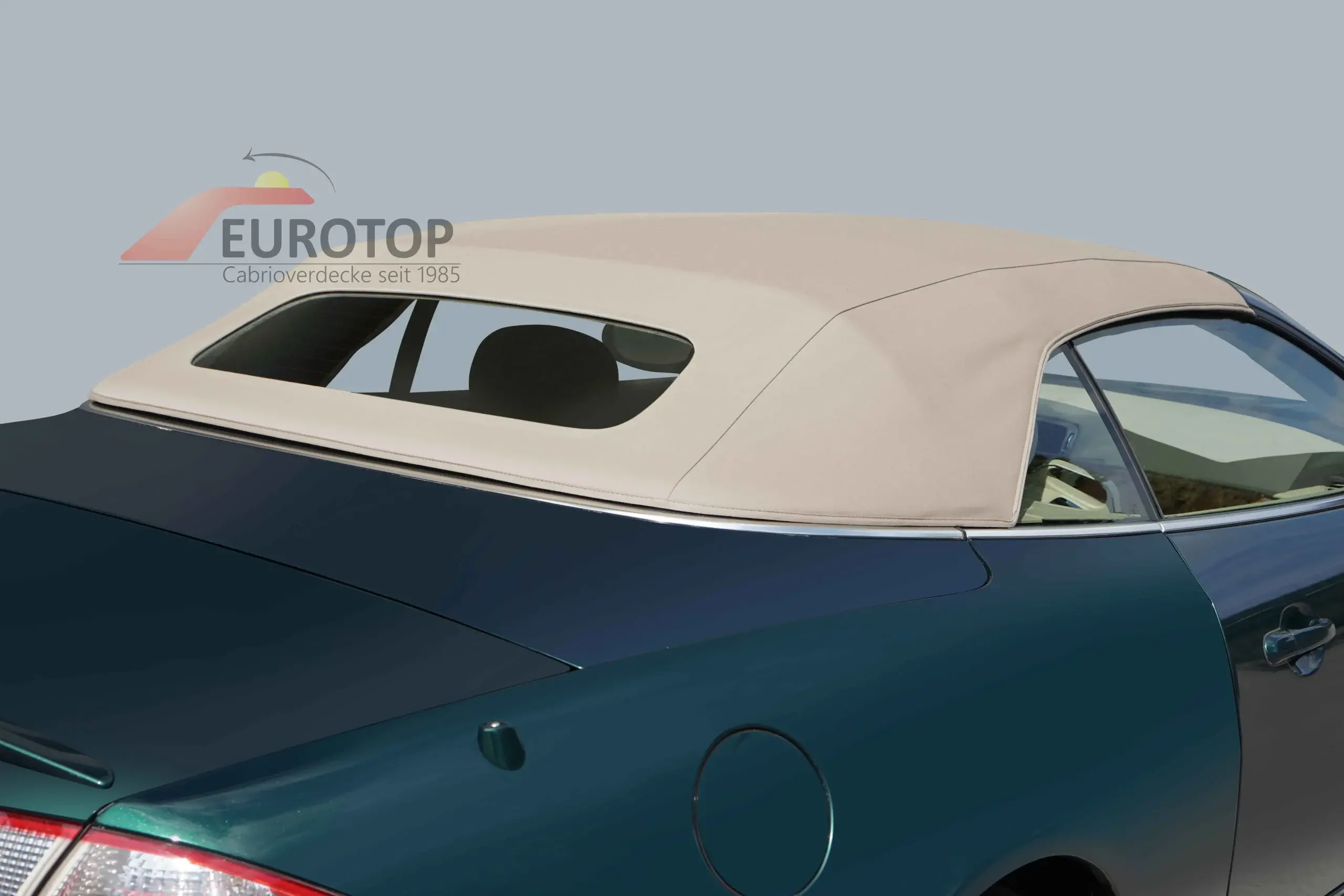 Capota em tecido Sonnenland® para Jaguar XK/XKR Cabriolet ano 06-15 - Vista 2