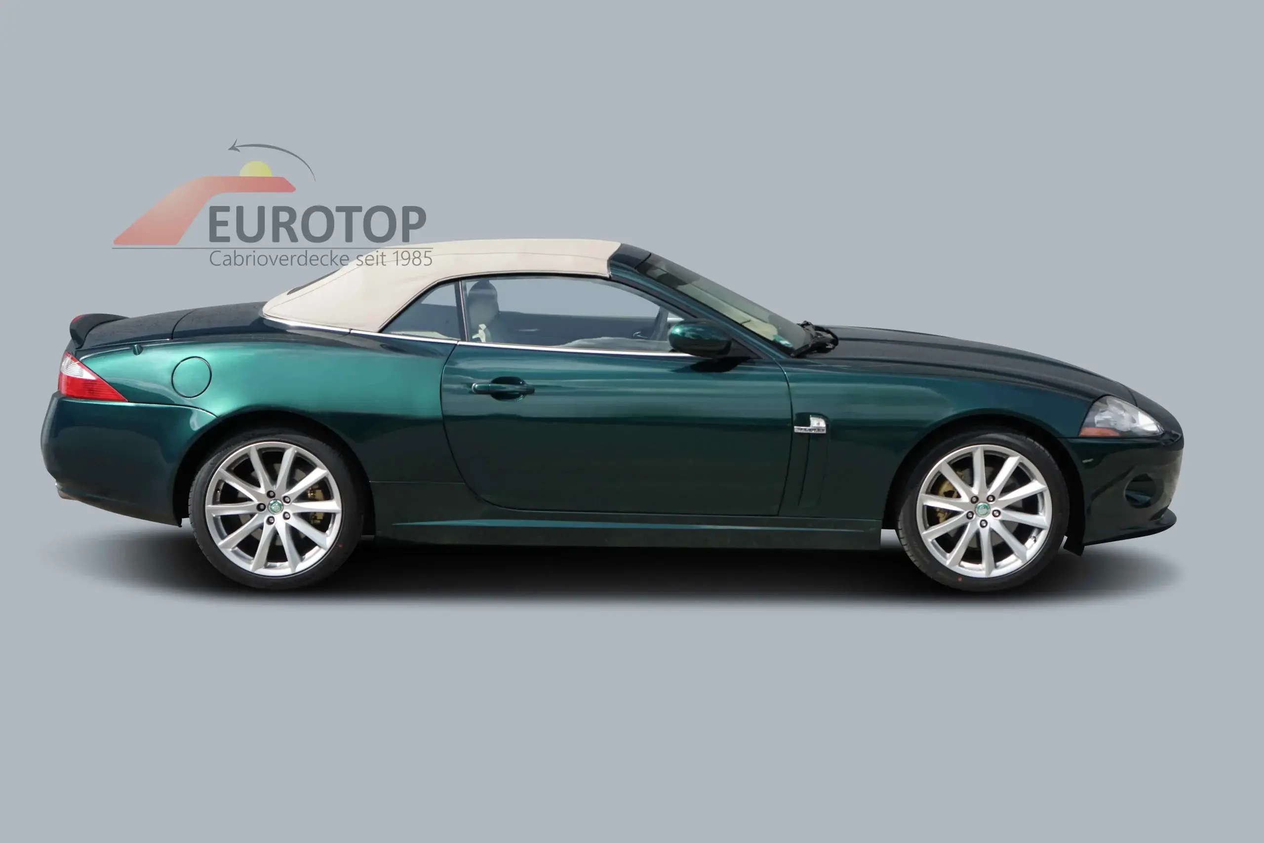 Capota em tecido Sonnenland® para Jaguar XK/XKR Cabriolet ano 06-15 - Vista 4