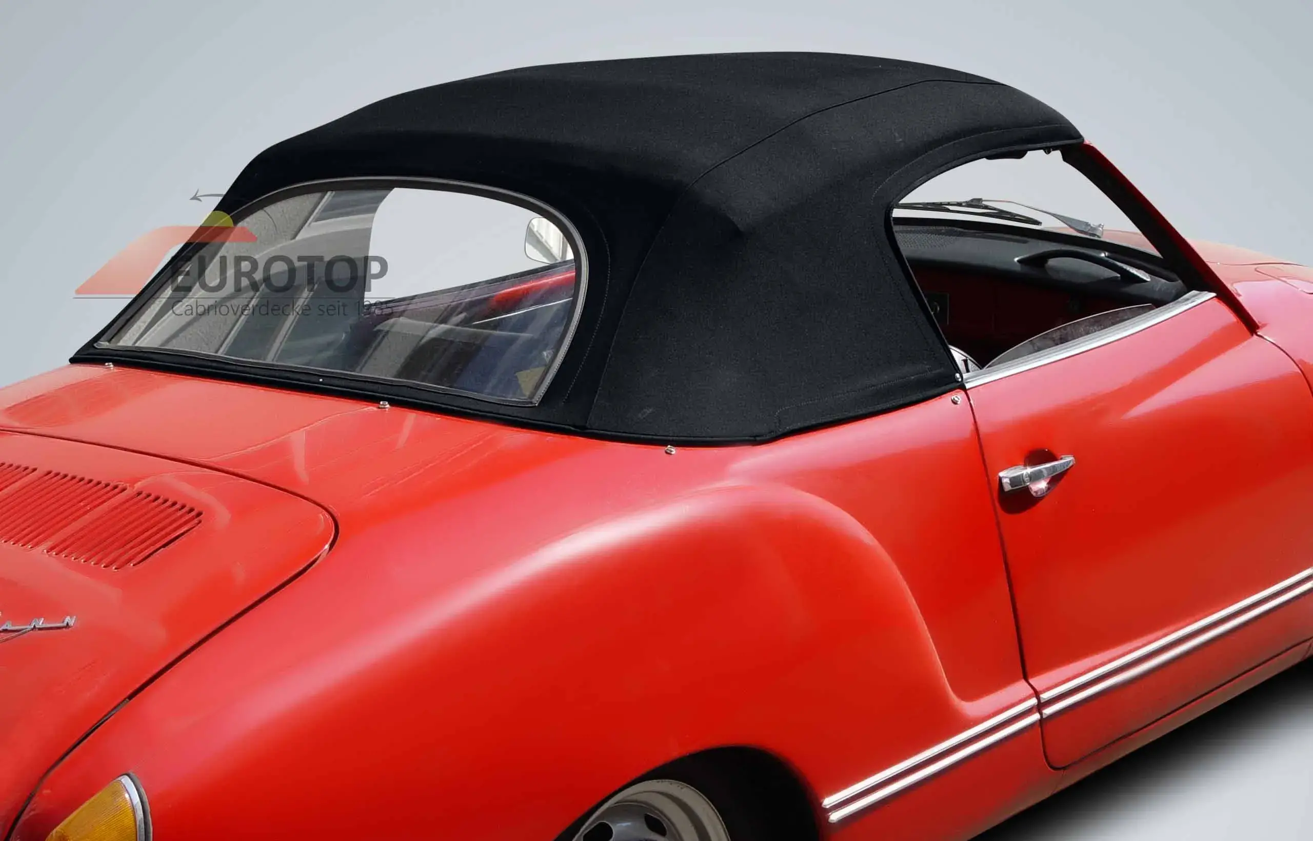 Capota em tecido Sonnenland® para Karmann Ghia Cabriolet ano 58-69 - Vista 6