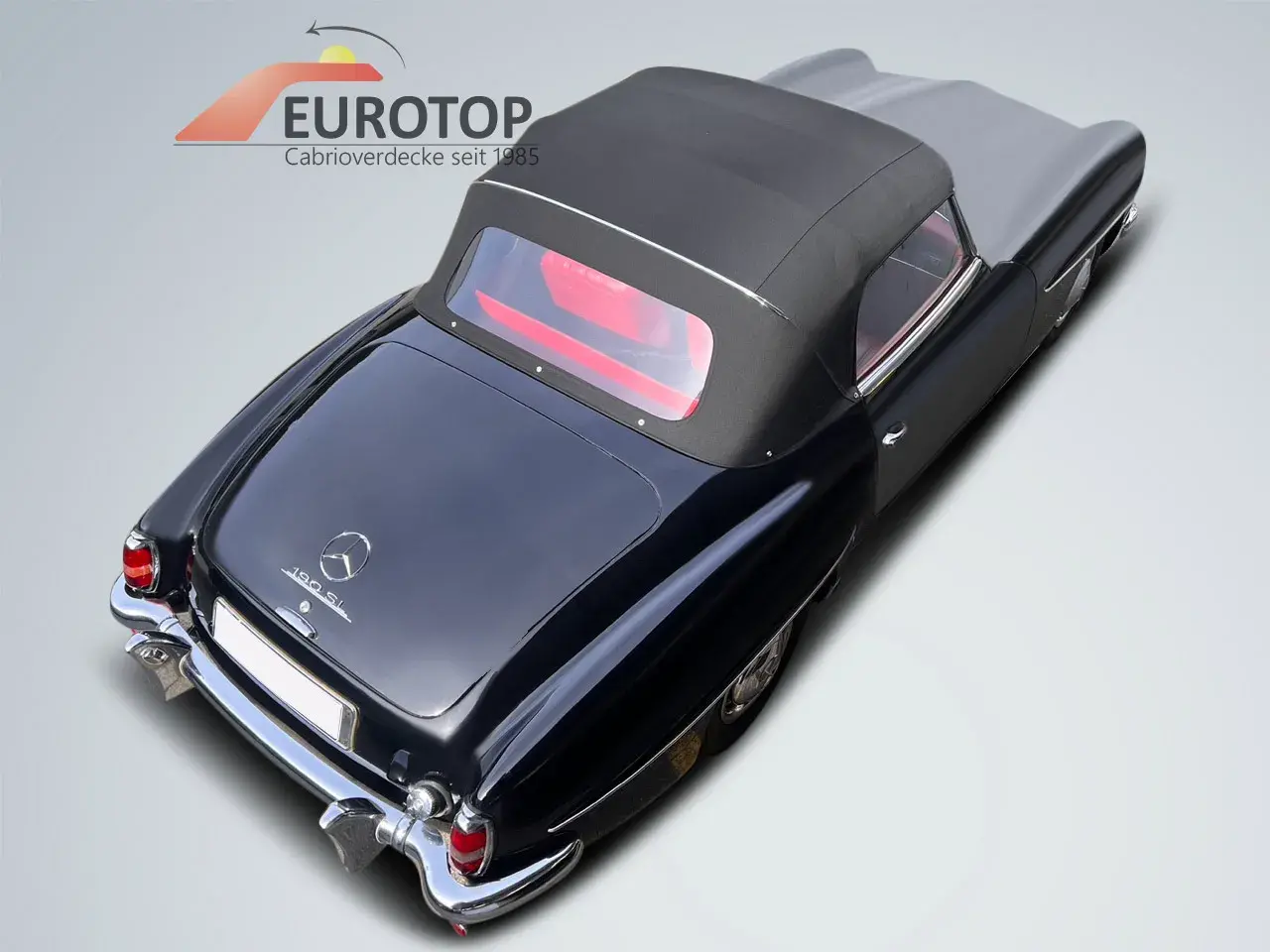 Capota em tecido Sonnenland para Mercedes 190SL tipo W121 Cabriolet ano 55-63 - Vista 5