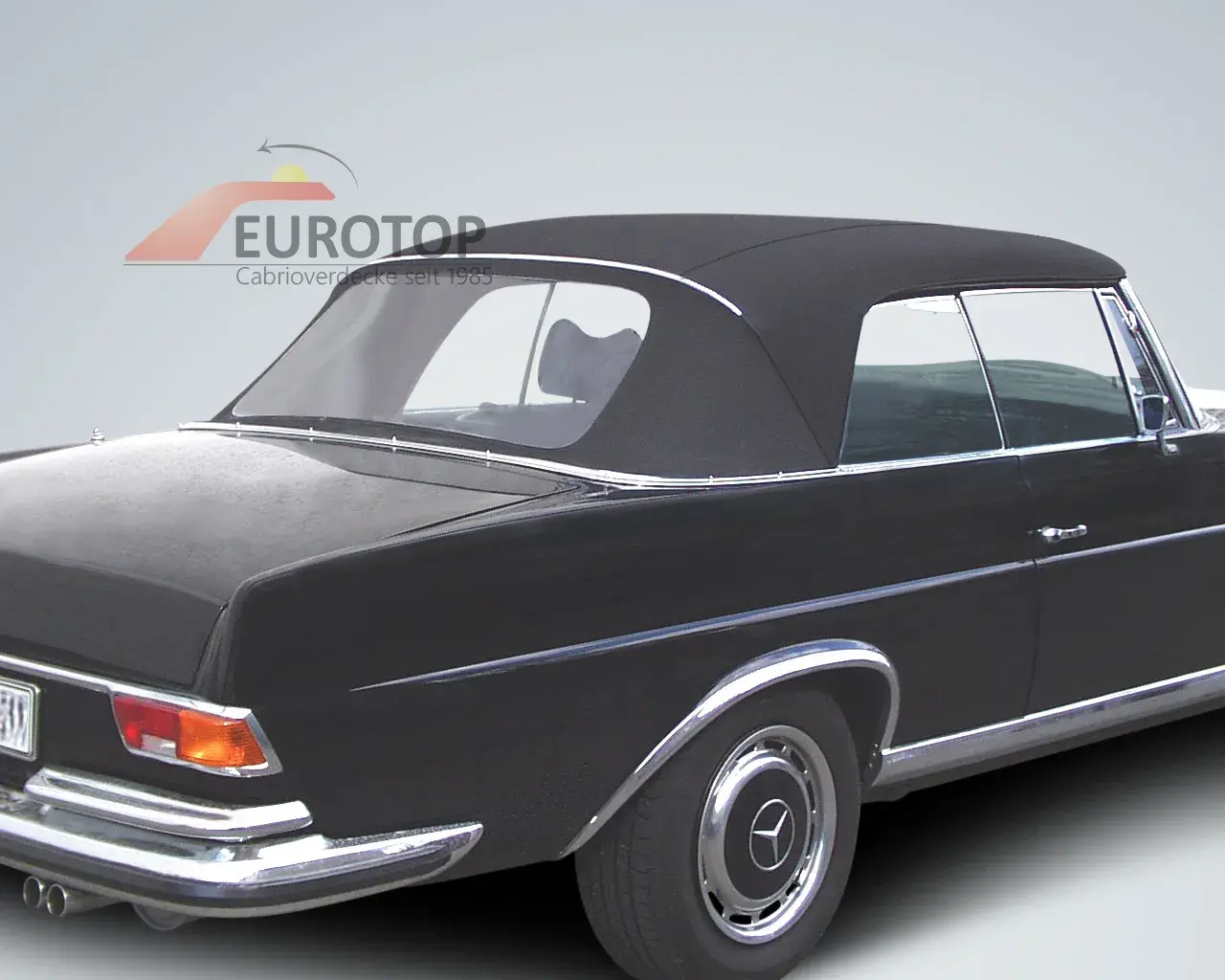 Capota em tecido Sonnenland para Mercedes 220SE-300SE tipo W111 Cabriolet ano 62-71 - Vista 1