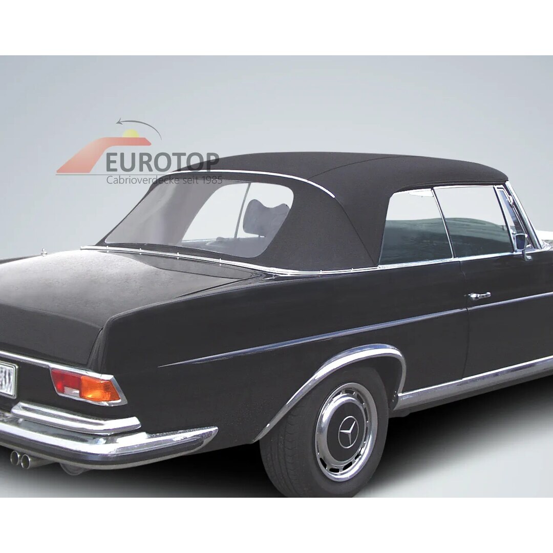 Capota em tecido Sonnenland para Mercedes 220SE-300SE tipo W111 Cabriolet ano 62-71