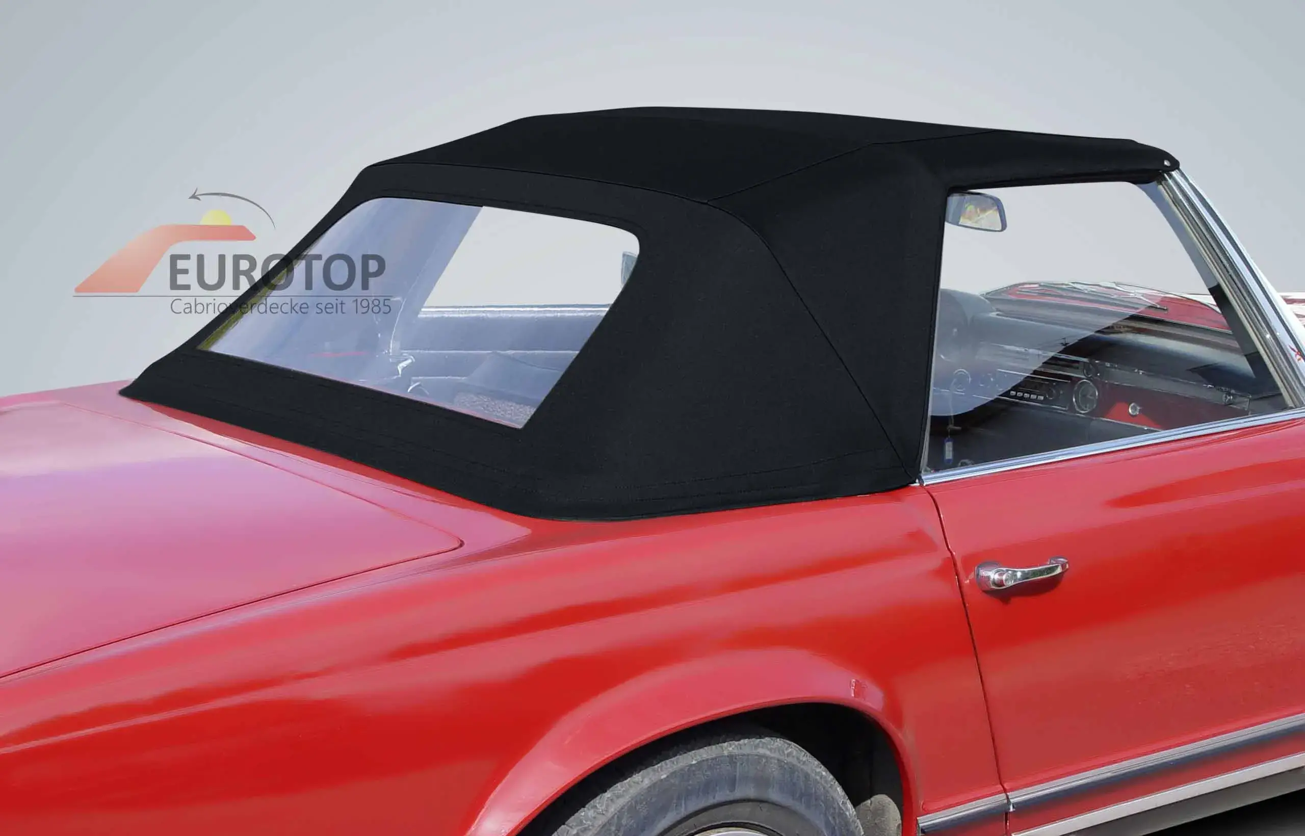 Capota em tecido Sonnenland para Mercedes 230SL-280SL tipo W113 'Pagoda' Cabriolet ano 63-70 - Vista 6