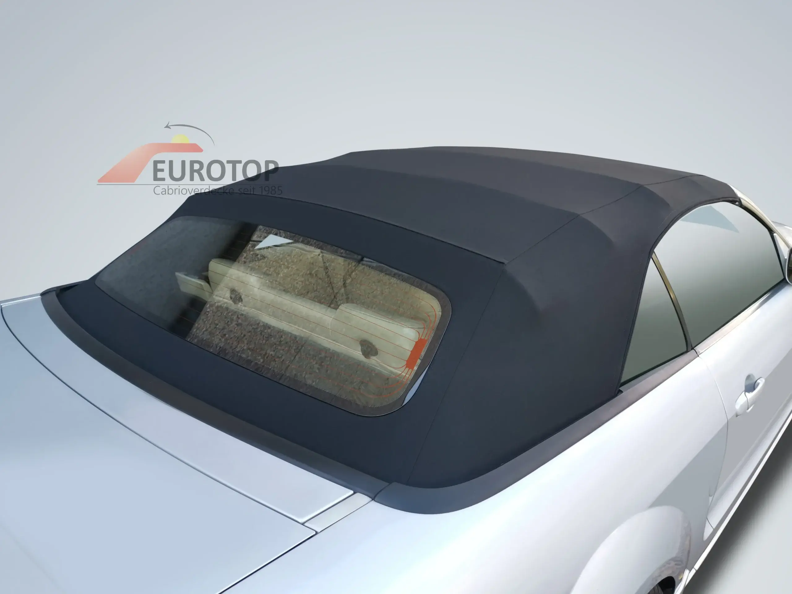 Capota em tecido Twillfast para Ford Mustang V Cabriolet ano 05-14 - Vista 1