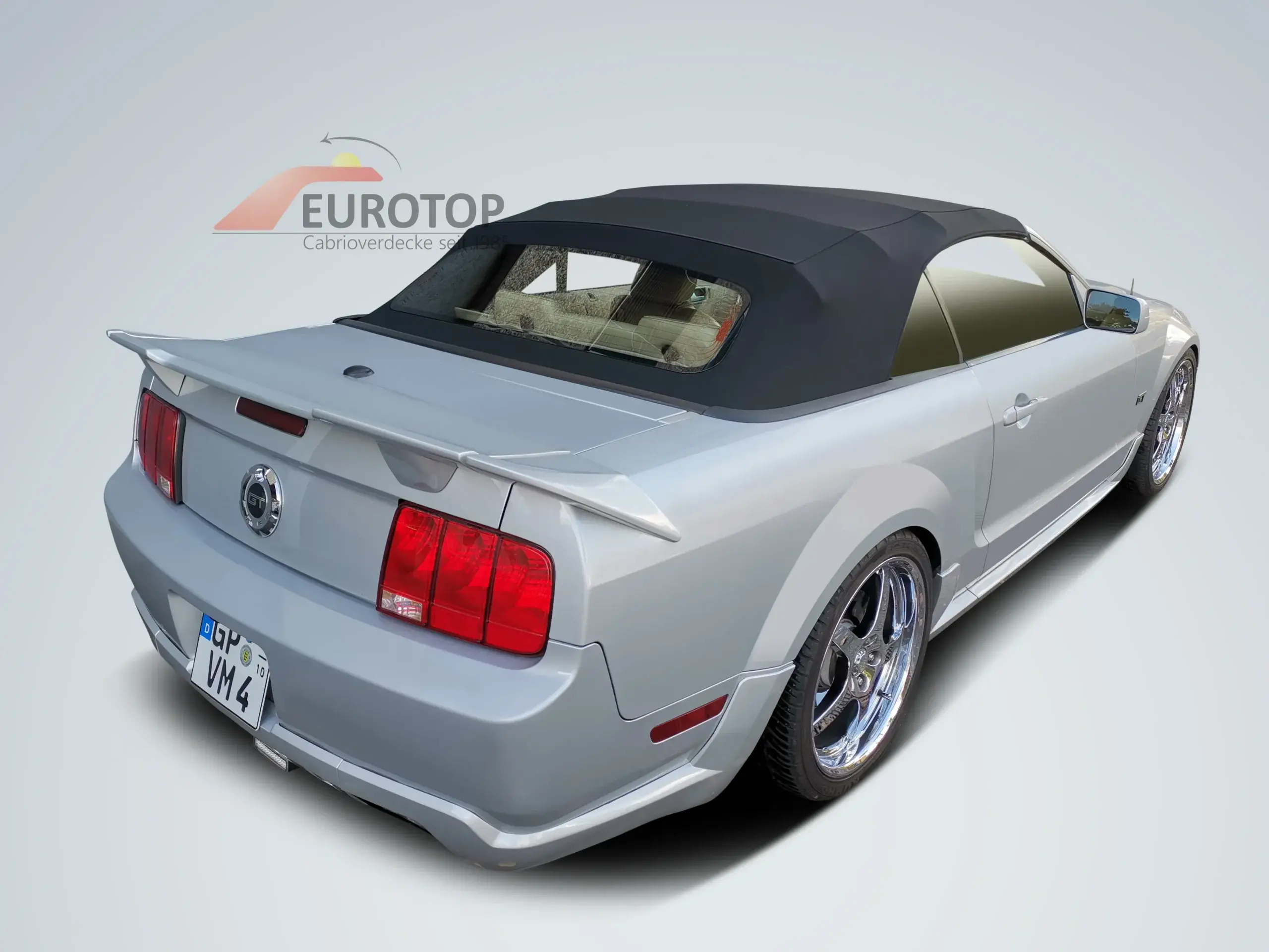 Capota em tecido Twillfast para Ford Mustang V Cabriolet ano 05-14 - Vista 2