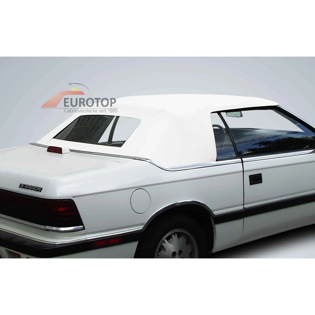 Capota (secção frontal) PVC para Chrysler LeBaron ano 84-95