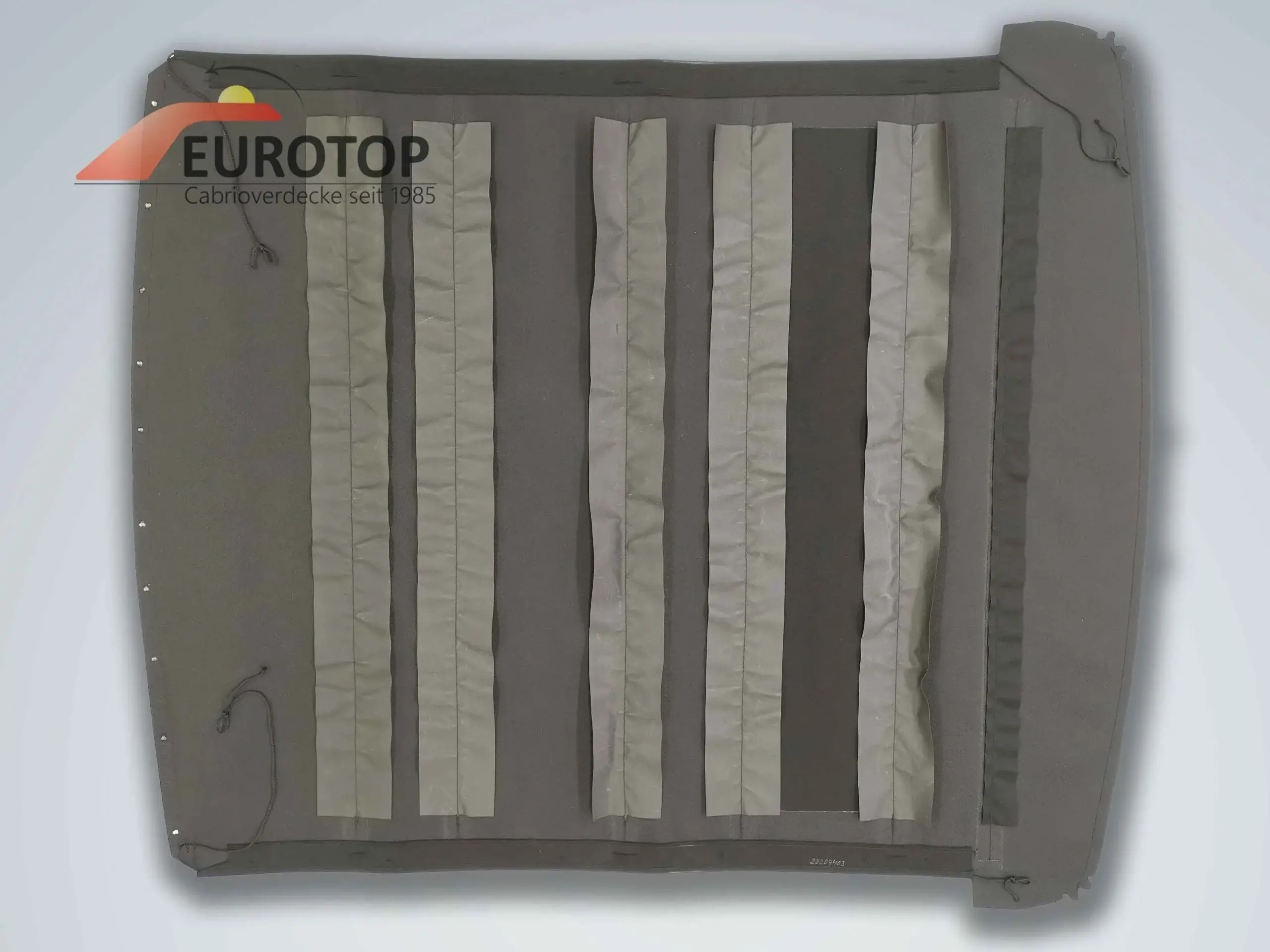 Capota (secção frontal) Sonnenland Mohair para Smart Fortwo BR451 Cabriolet ano 07-15 - Vista 2