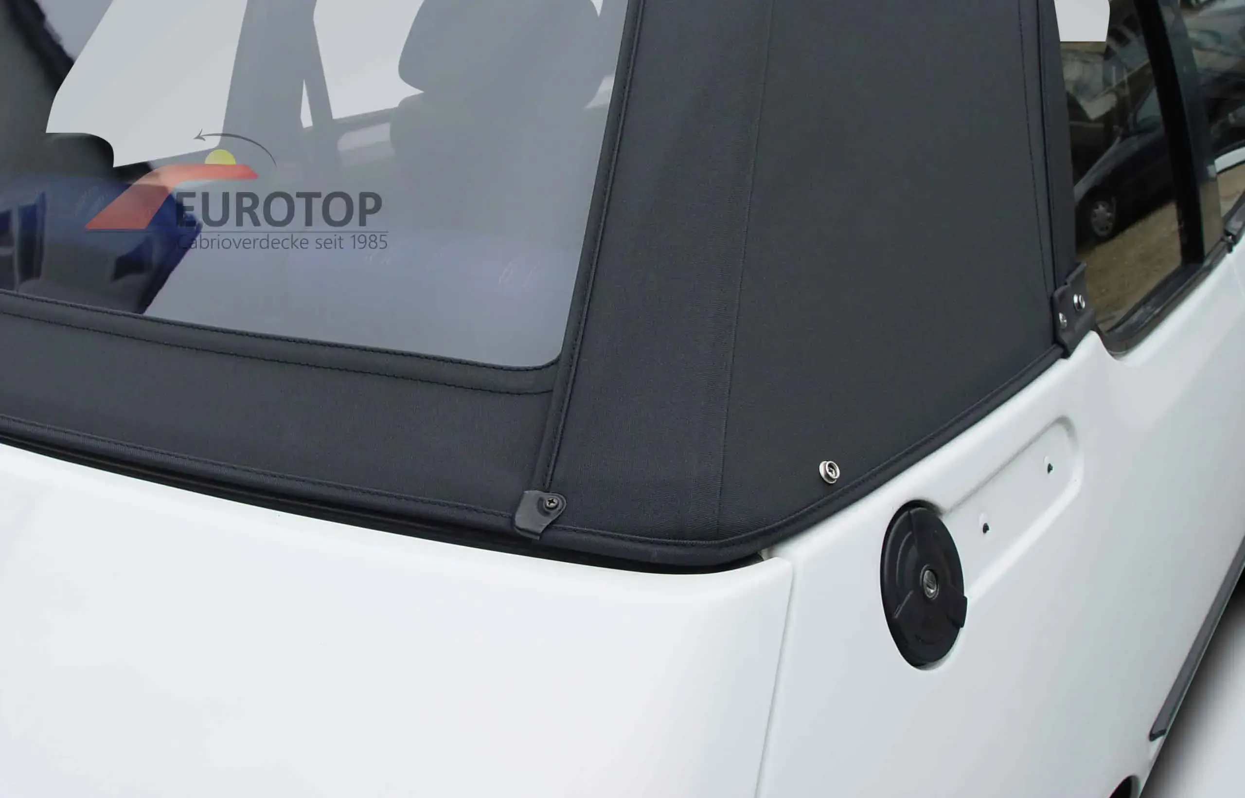 Capota (secção traseira) Sonnenland / Mohair para Peugeot 205 Cabriolet ano 86-94 - Vista 3