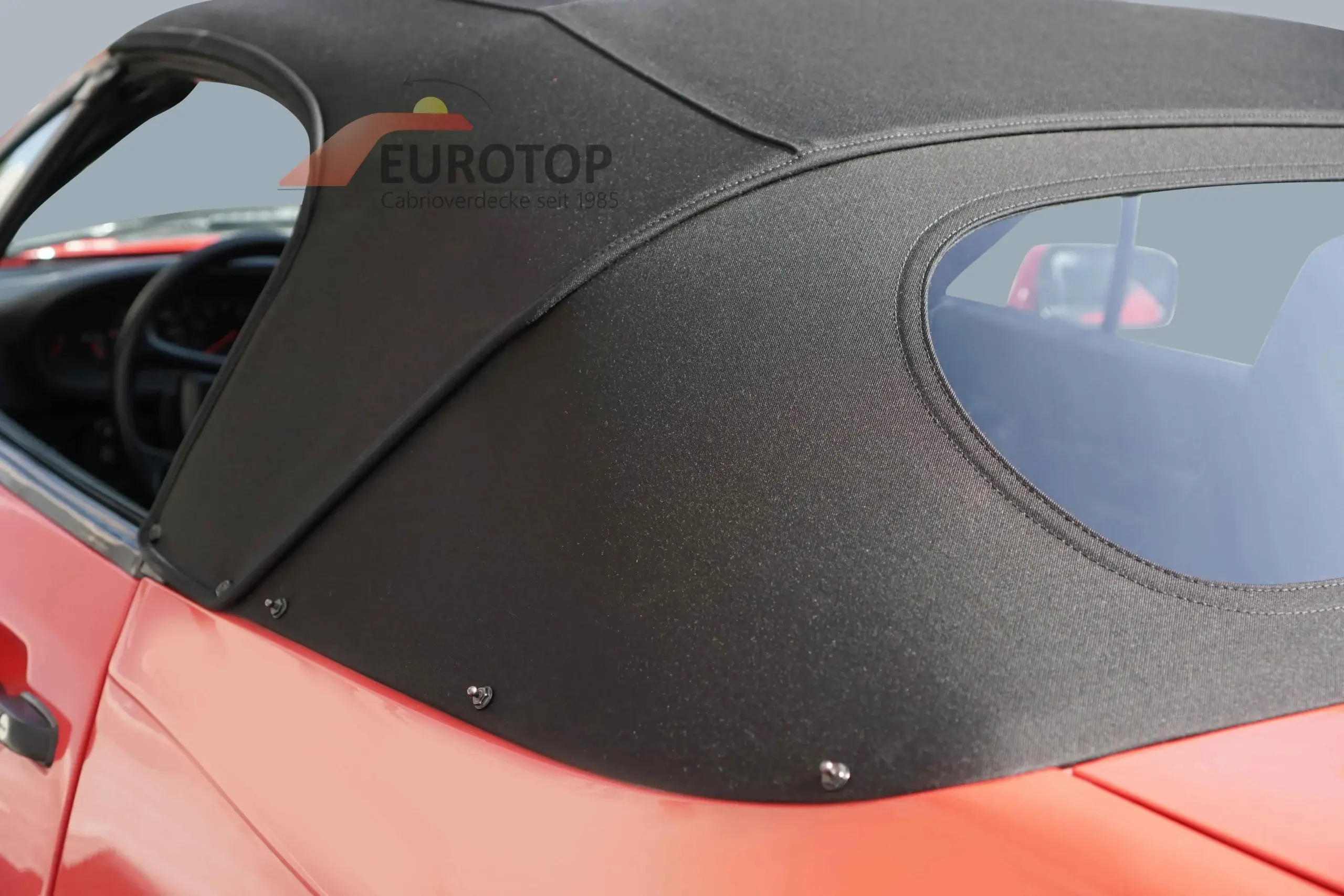Capota (secção traseira) Sonnenland Mohair para Porsche 944/968 Cabriolet ano 89-95 - Vista 1