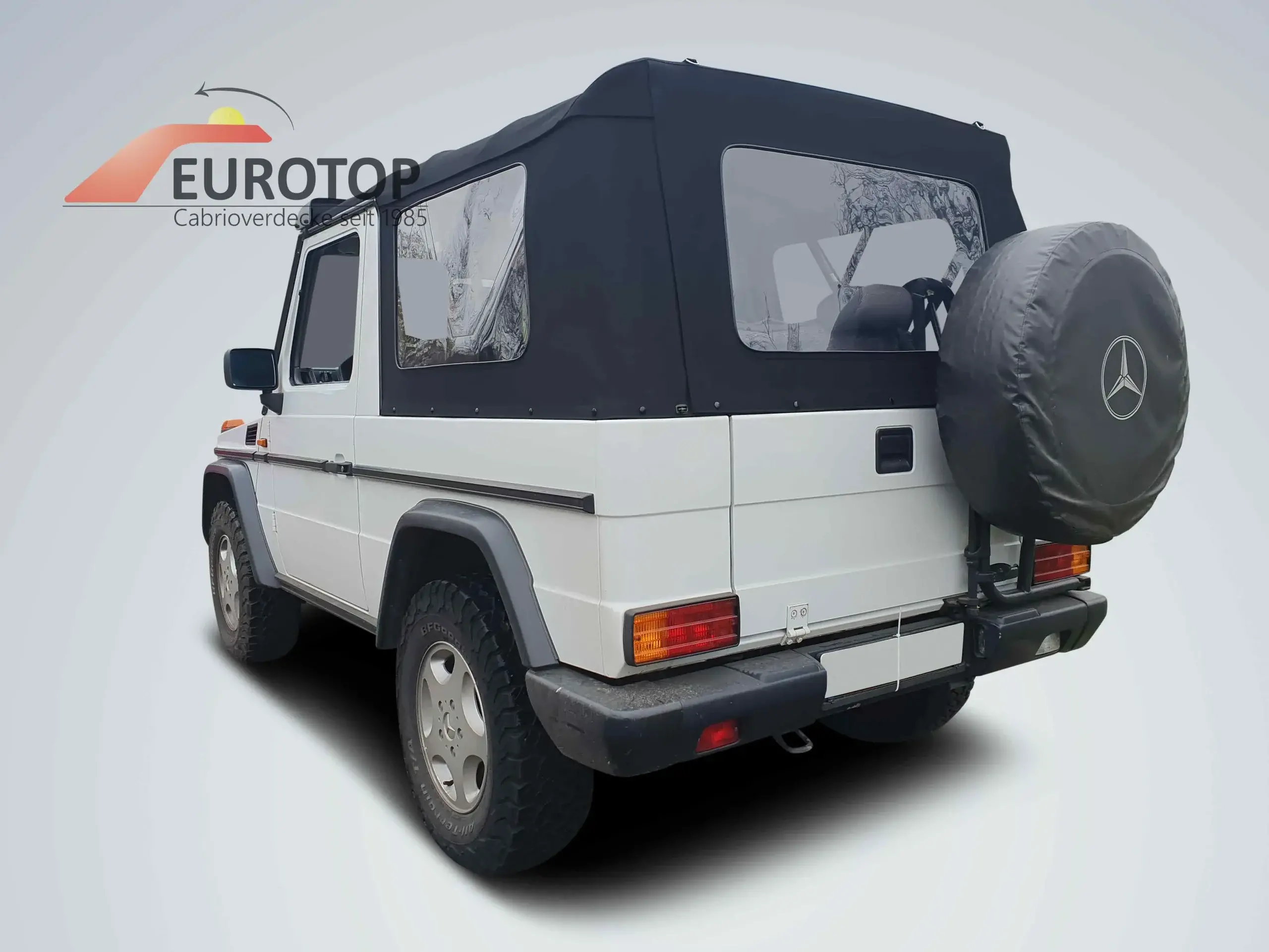Capota Sonnenland Mohair para Mercedes G-Modell / Puch W460/W461/W462/W463 ano 79-96 - Vista 1