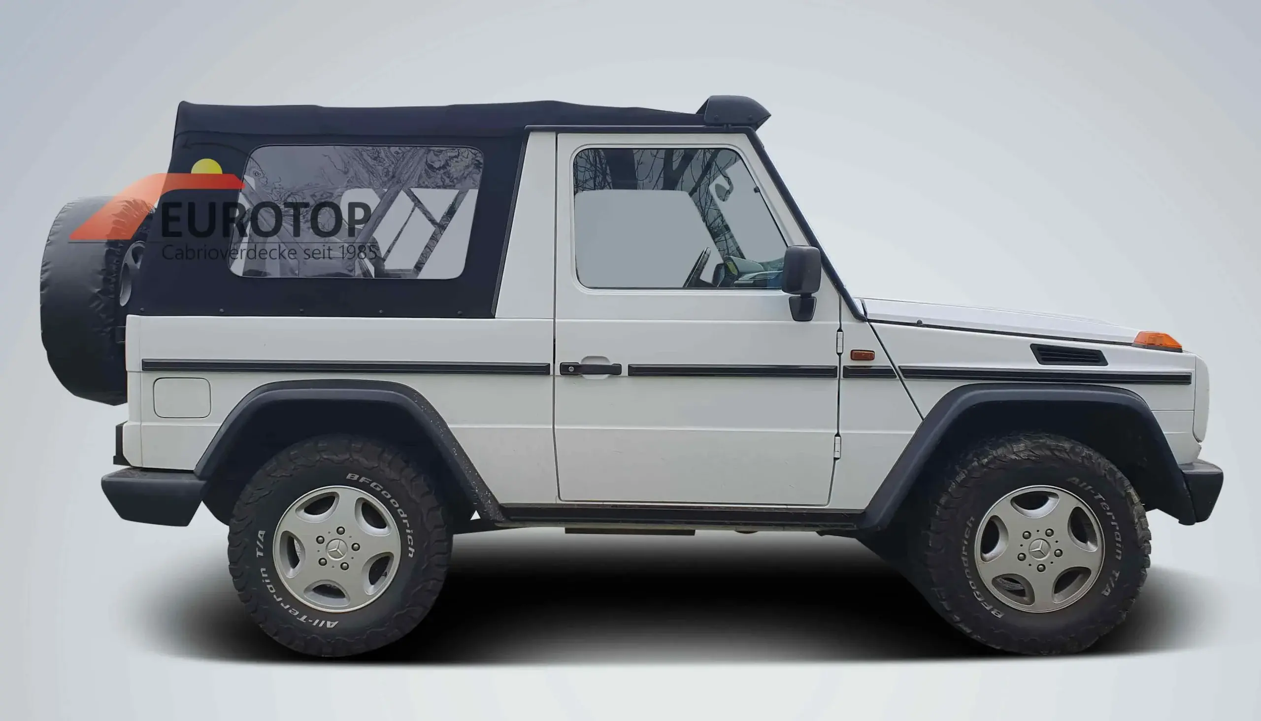 Capota Sonnenland Mohair para Mercedes G-Modell / Puch W460/W461/W462/W463 ano 79-96 - Vista 2
