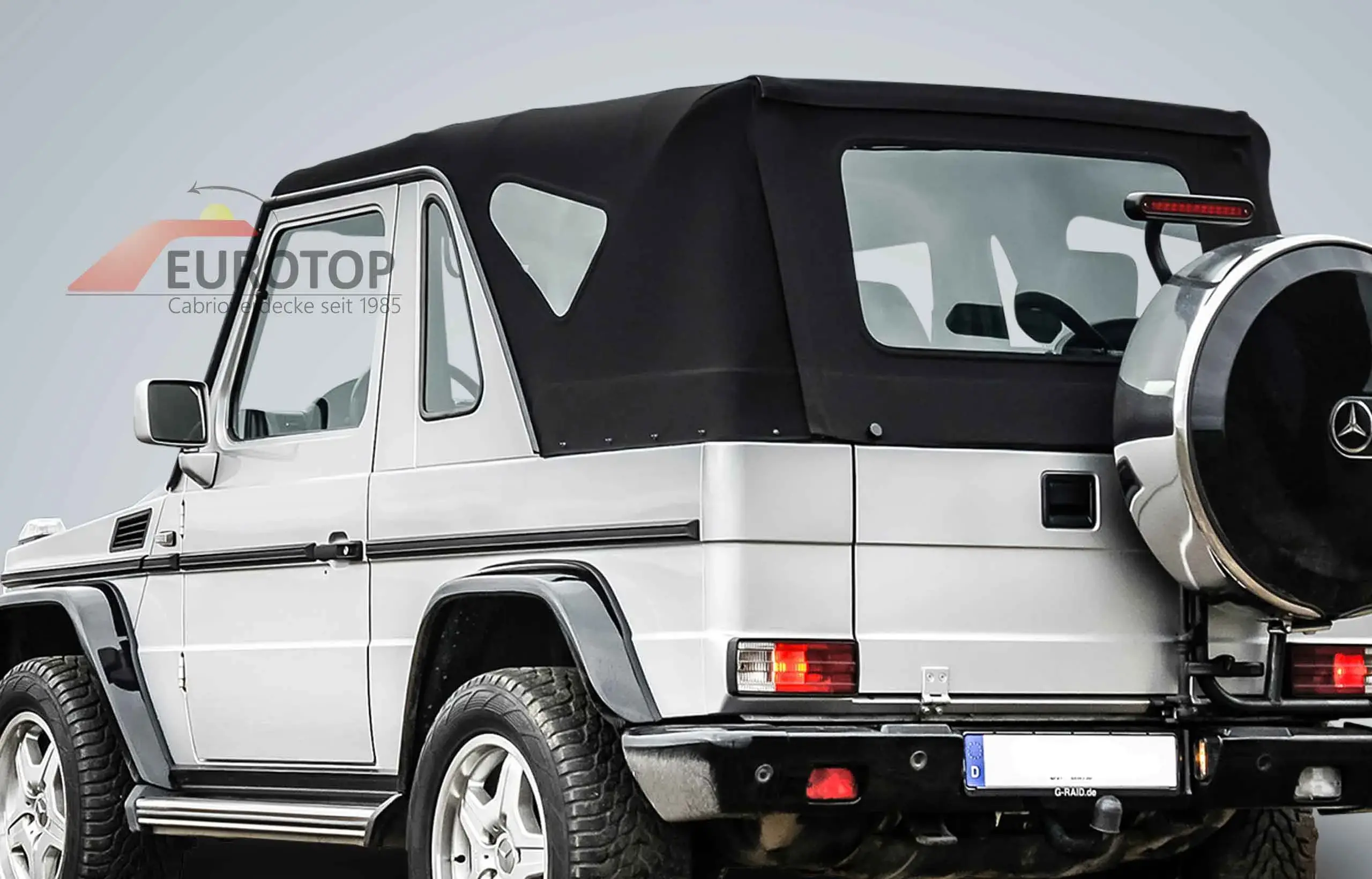 Capota Sonnenland Mohair para Mercedes G-Modell / Puch W463 ano 97-18 - Vista 1
