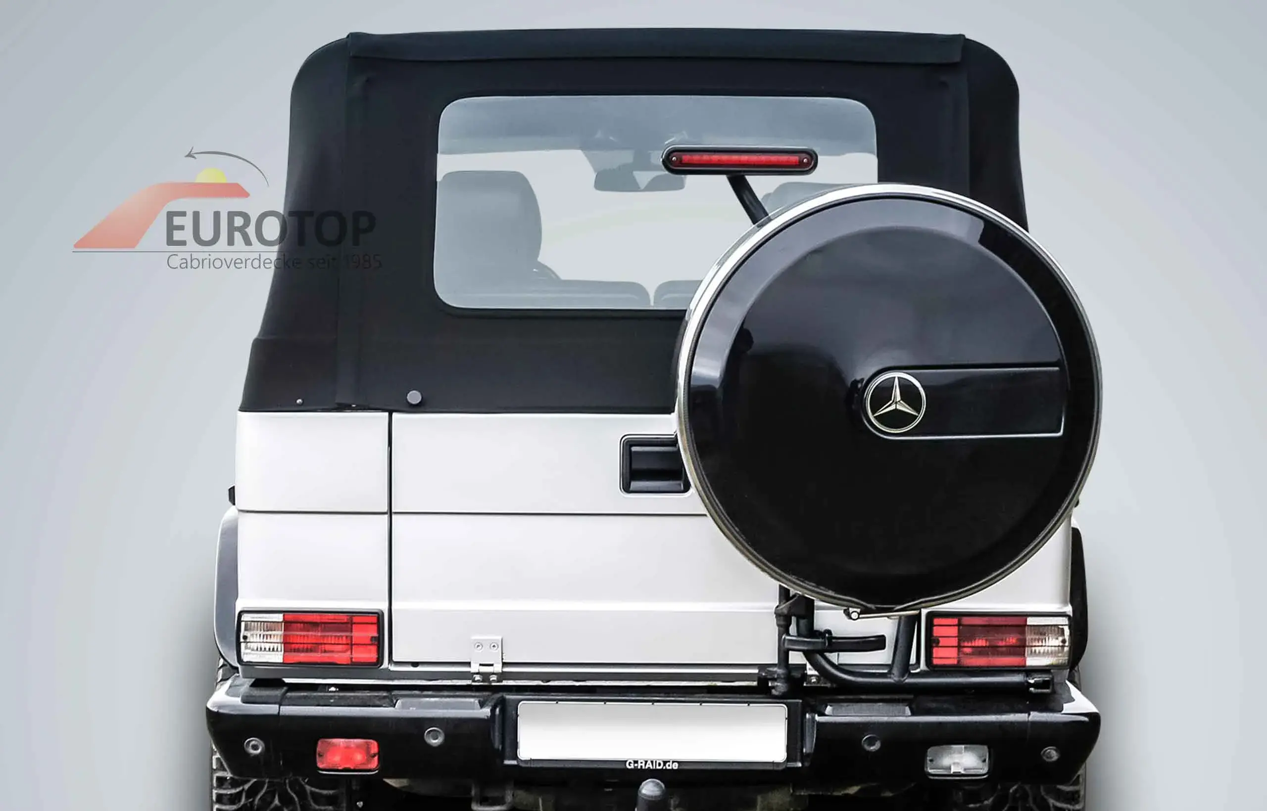 Capota Sonnenland Mohair para Mercedes G-Modell / Puch W463 ano 97-18 - Vista 3