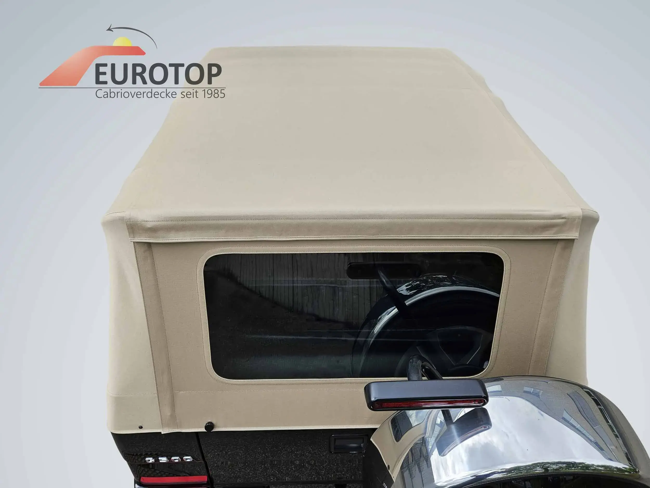 Capota Sonnenland Mohair para Mercedes G-Modell / Puch W463 ano 97-18 - Vista 5