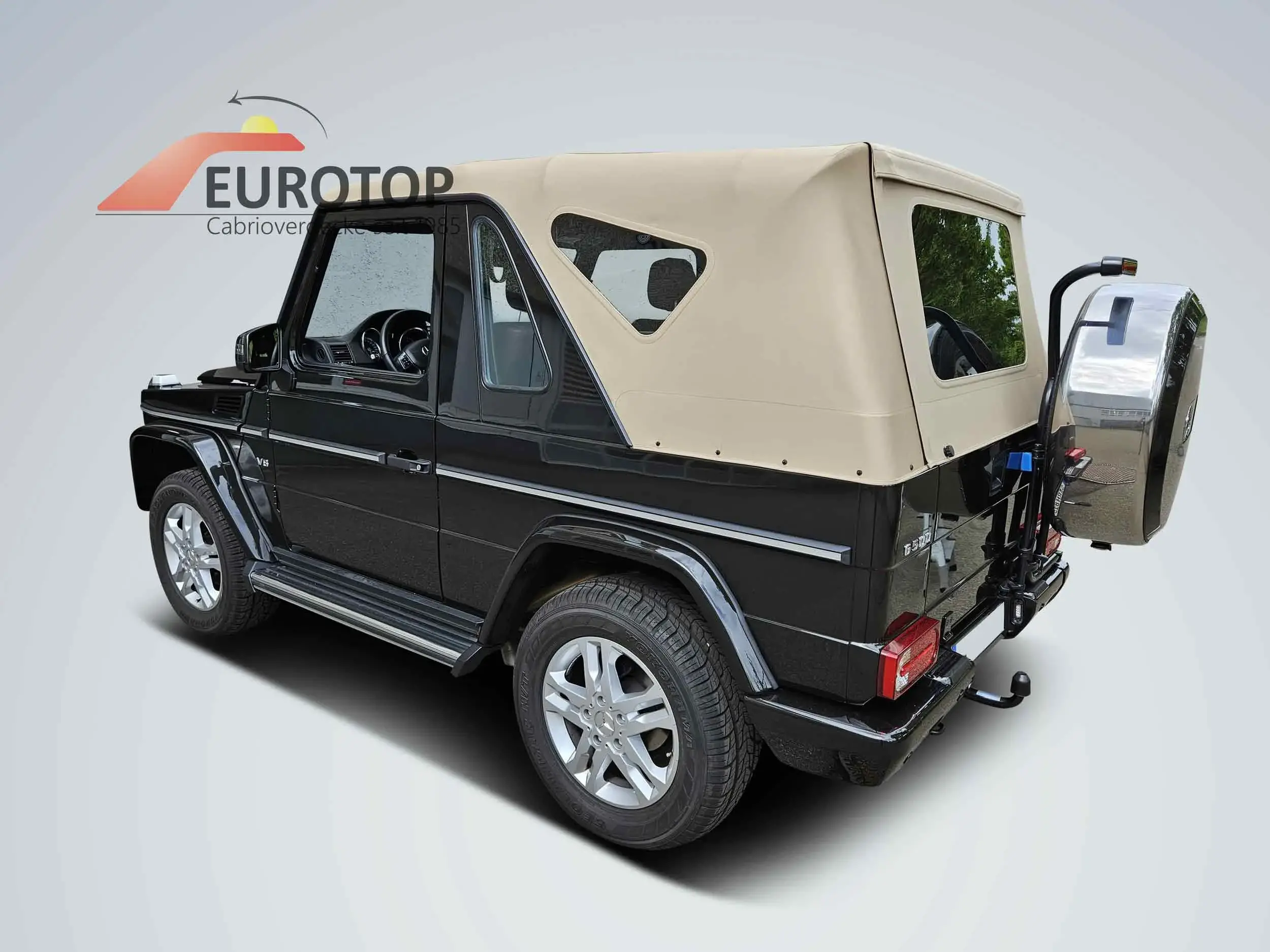 Capota Sonnenland Mohair para Mercedes G-Modell / Puch W463 ano 97-18 - Vista 6