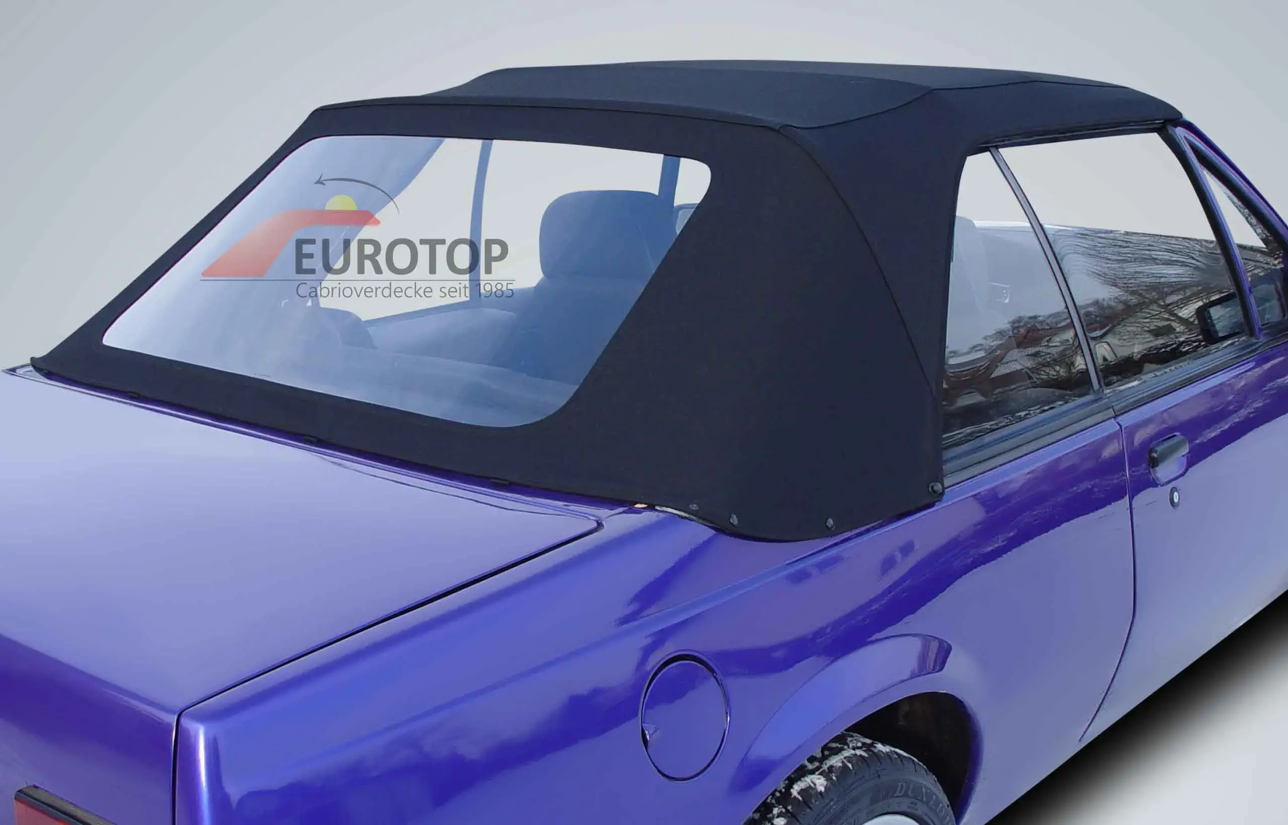 Capota Sonnenland / Mohair para Opel Ascona Hammond & Thiede ano 83-88 - Vista 1