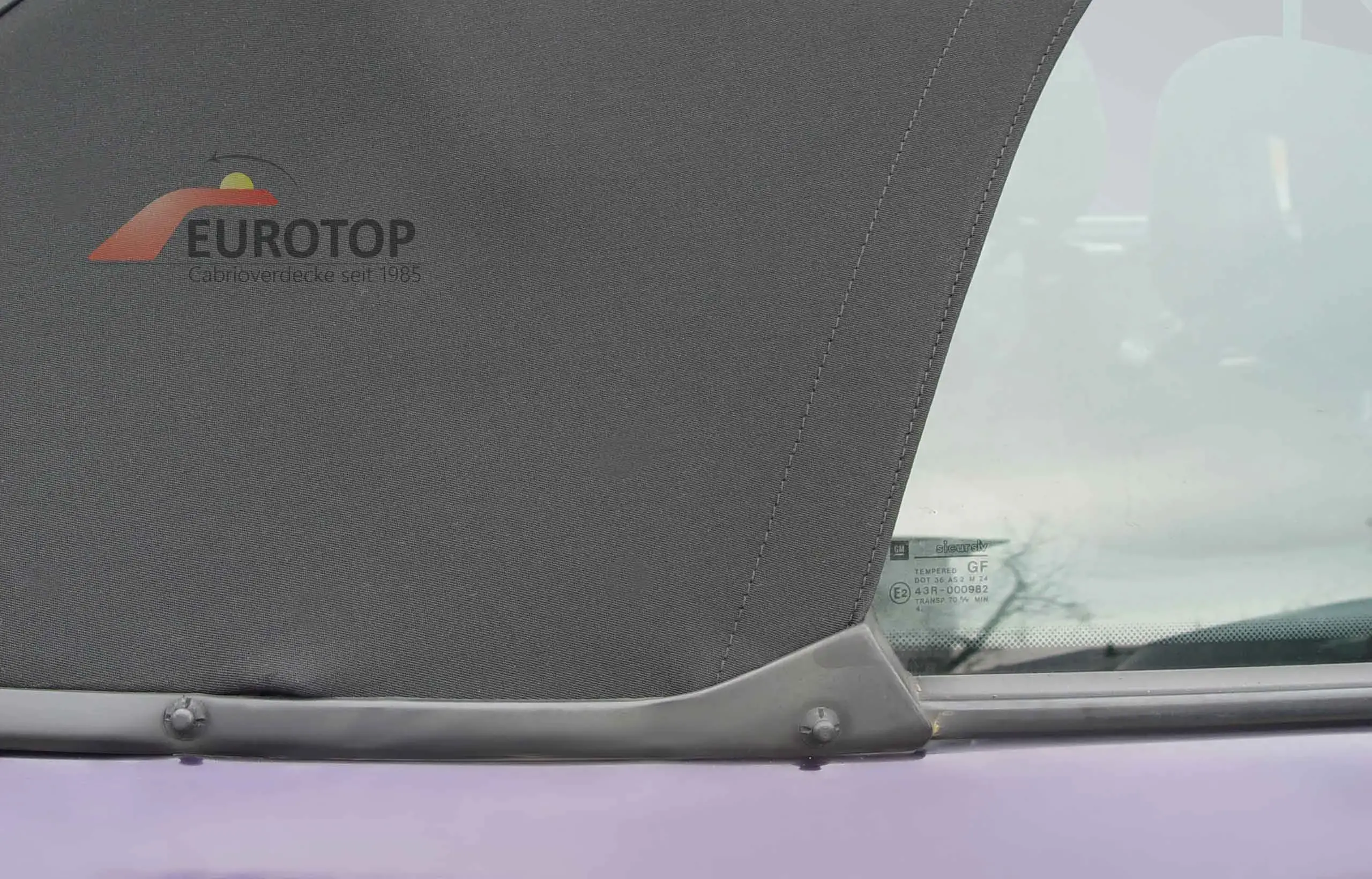 Capota Sonnenland / Mohair para Opel Astra F Cabriolet ano 93-99 - Vista 2
