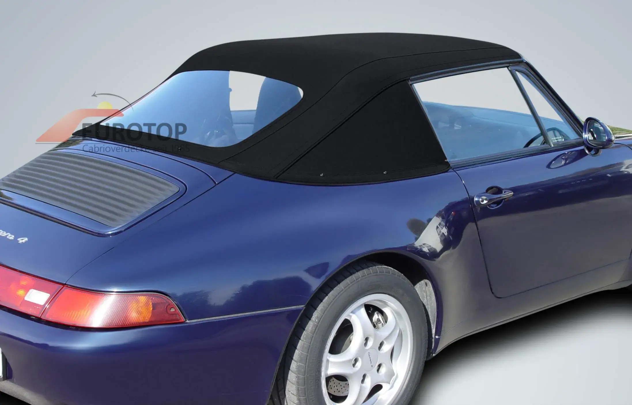 Capota Sonnenland Mohair para Porsche 911 tipo 993 Cabriolet ano 94-98 - Vista 14